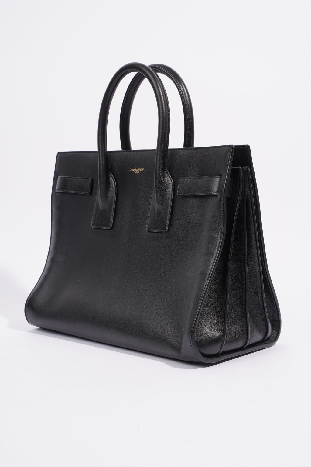 Saint Laurent Sac De Jour Black Leather Small