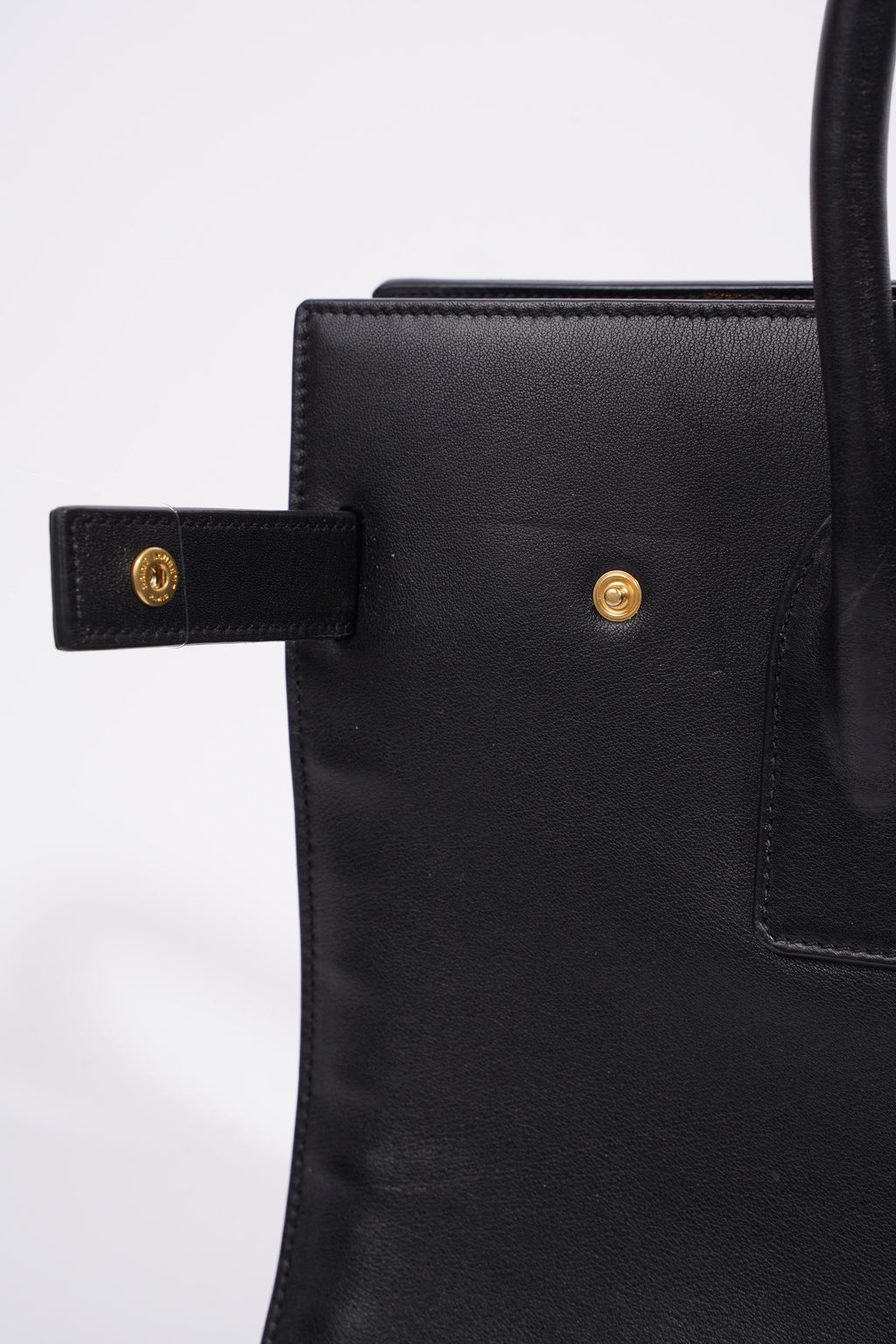 Saint Laurent Sac De Jour Black Leather Small