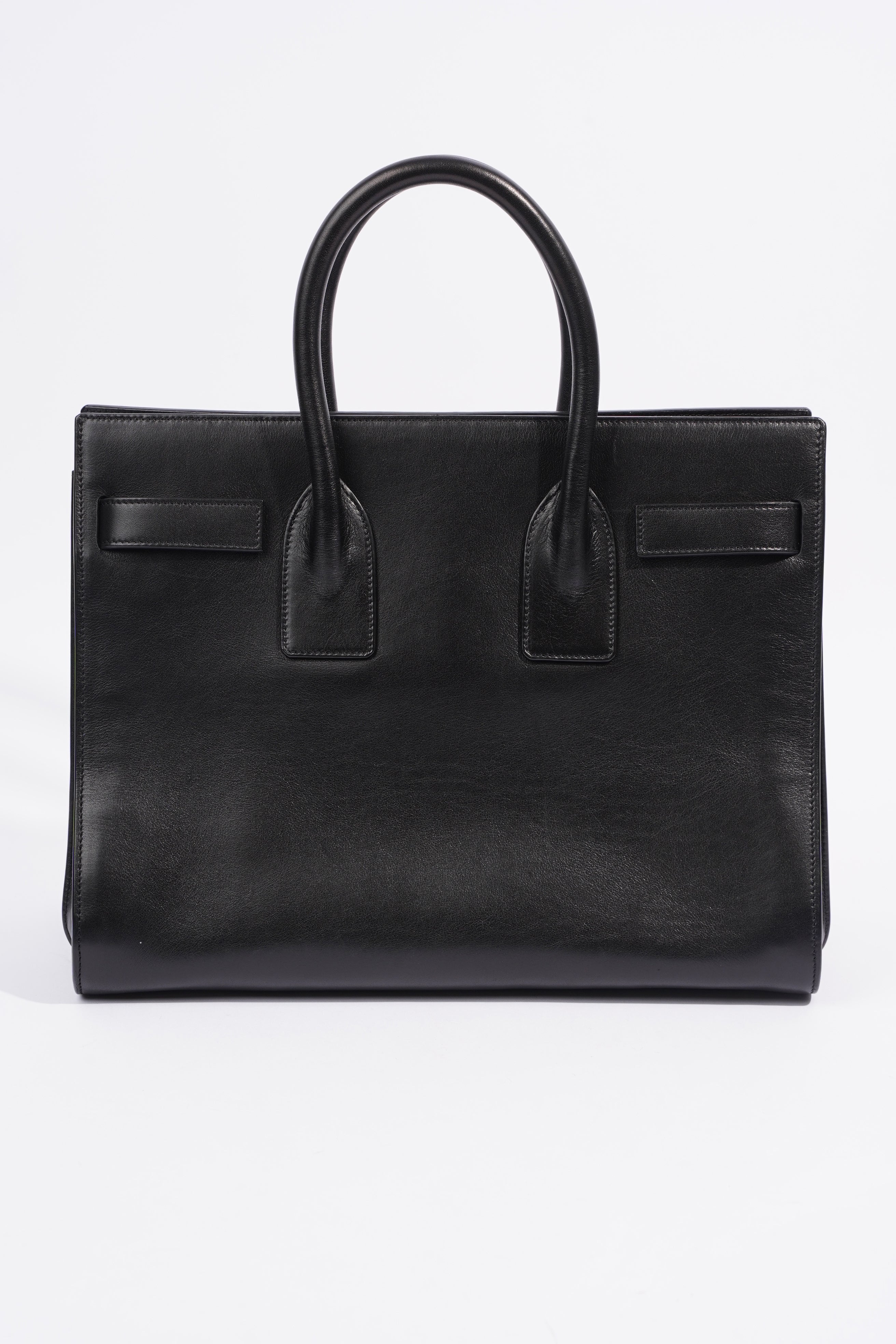 Saint Laurent Sac De Jour Black Leather Small