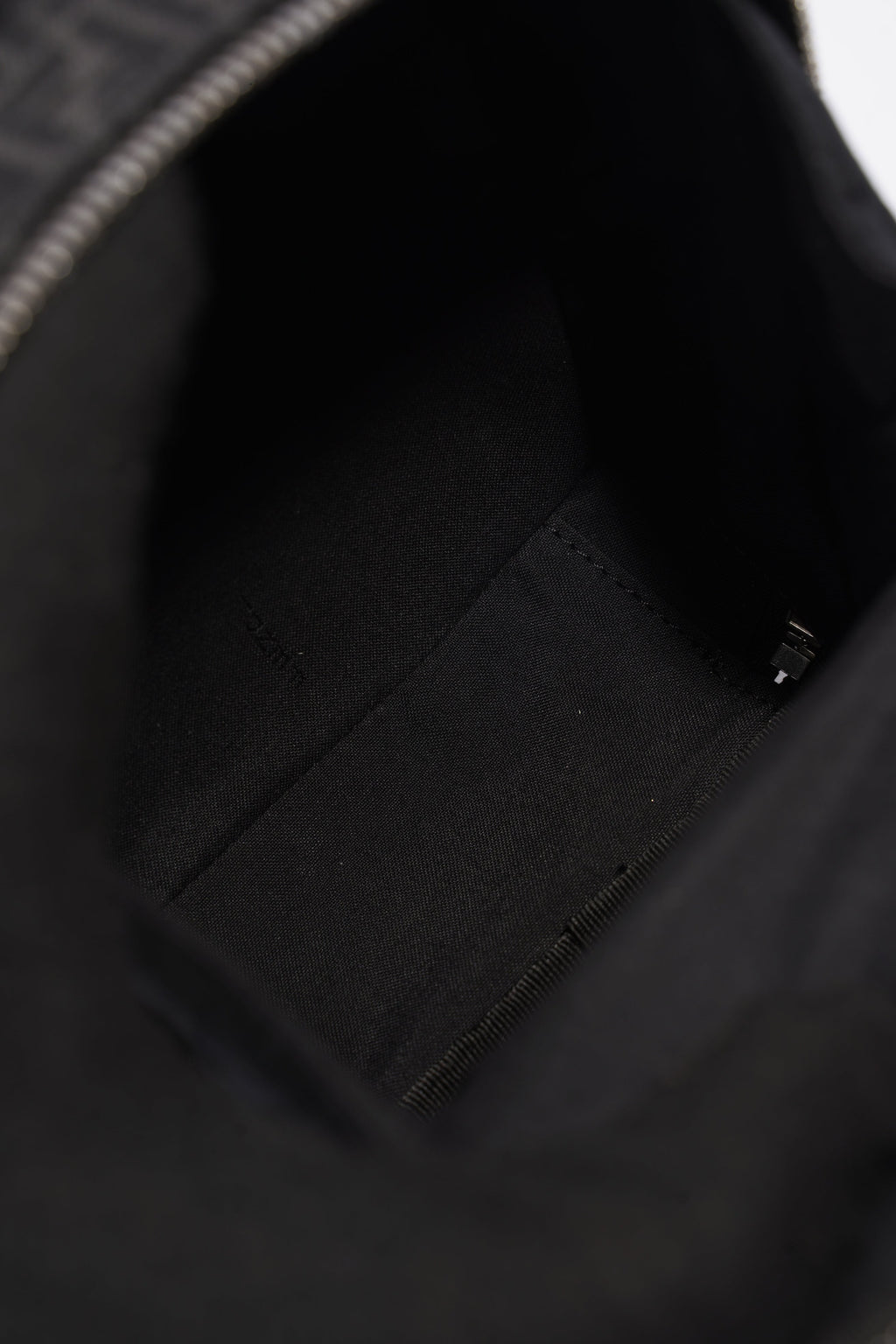 Fendi Travel Mini Bag Jacquard Micro FF Black Fabric