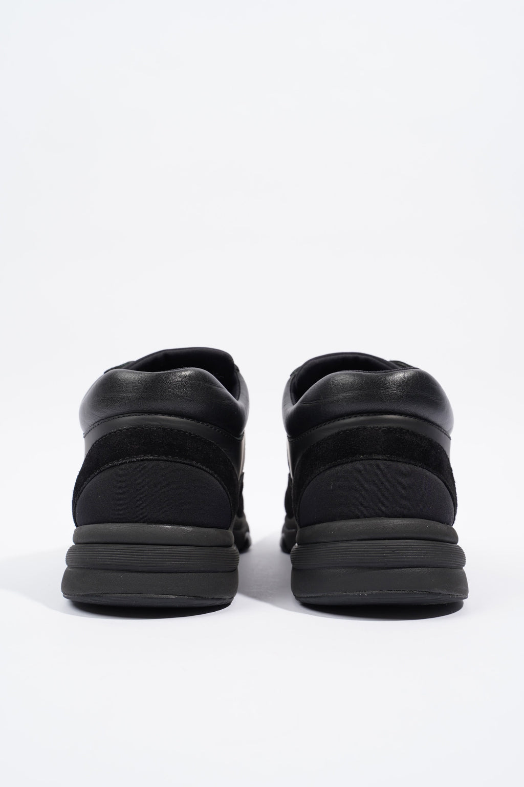 Chanel CC Logo Sneaker Black Suede EU 37.5 UK 4.5