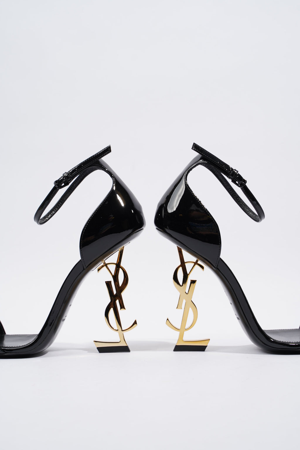 Saint Laurent Opyum Black Patent Leather EU 38 UK 5