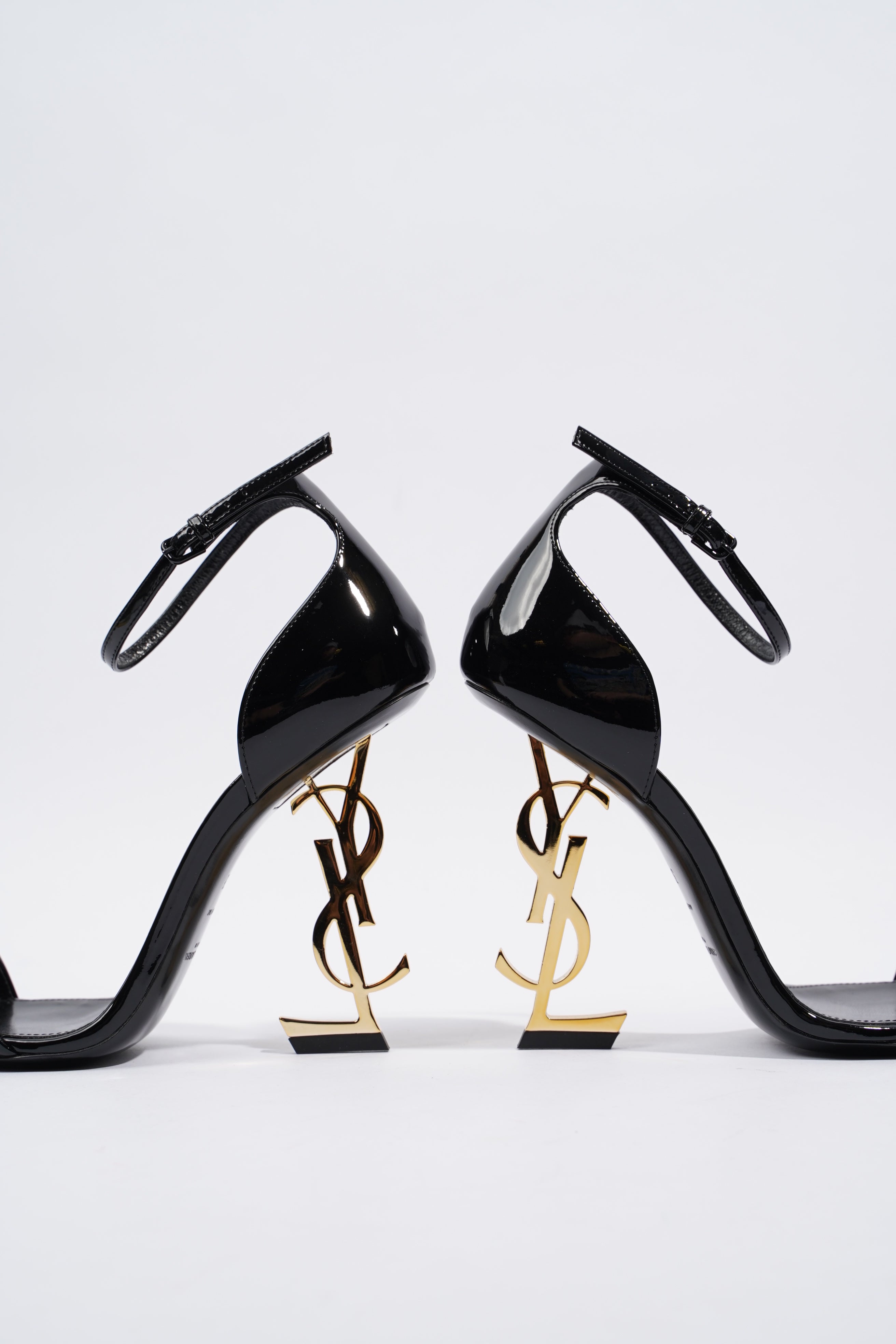 Saint Laurent Opyum Black Patent Leather EU 38 UK 5