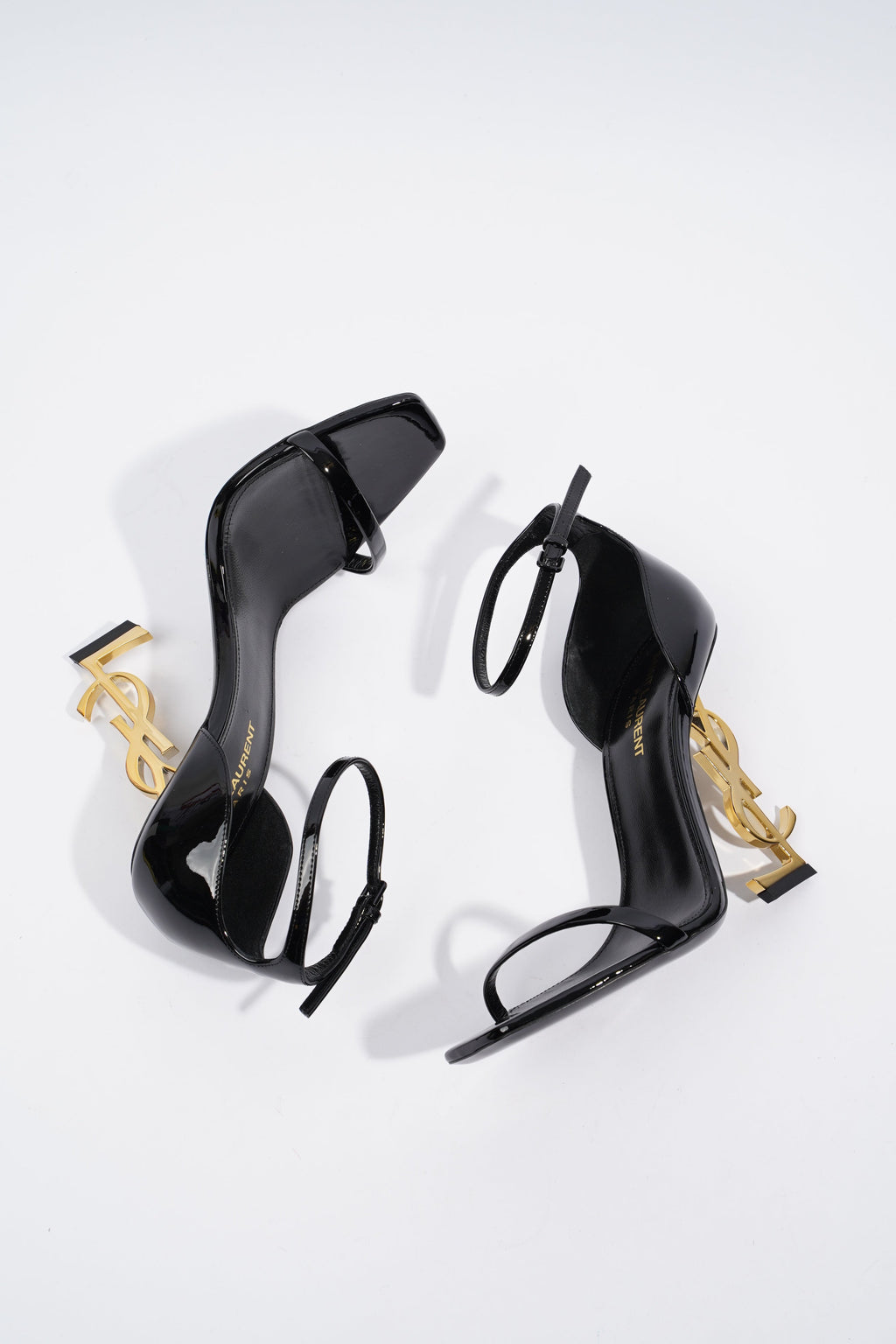 Saint Laurent Opyum Black Patent Leather EU 38 UK 5