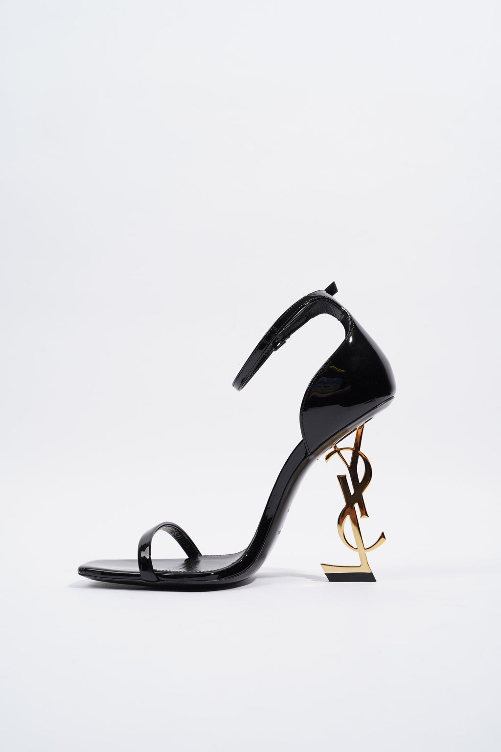 Saint Laurent Opyum Black Patent Leather EU 38 UK 5
