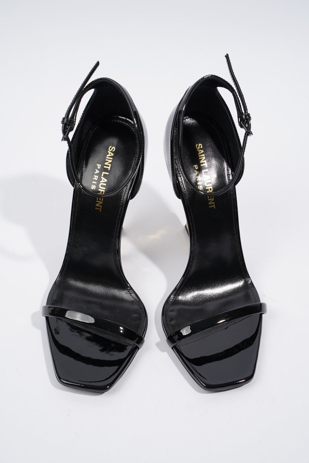Saint Laurent Opyum Black Patent Leather EU 38 UK 5