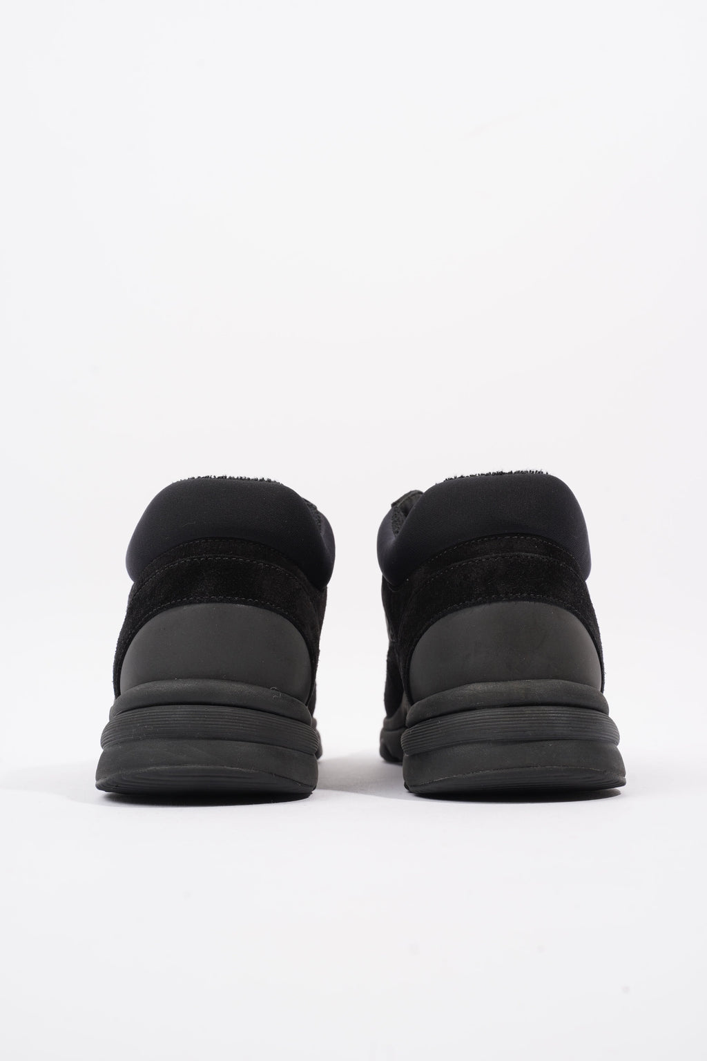 Chanel CC Logo Black Suede EU 38 UK 5