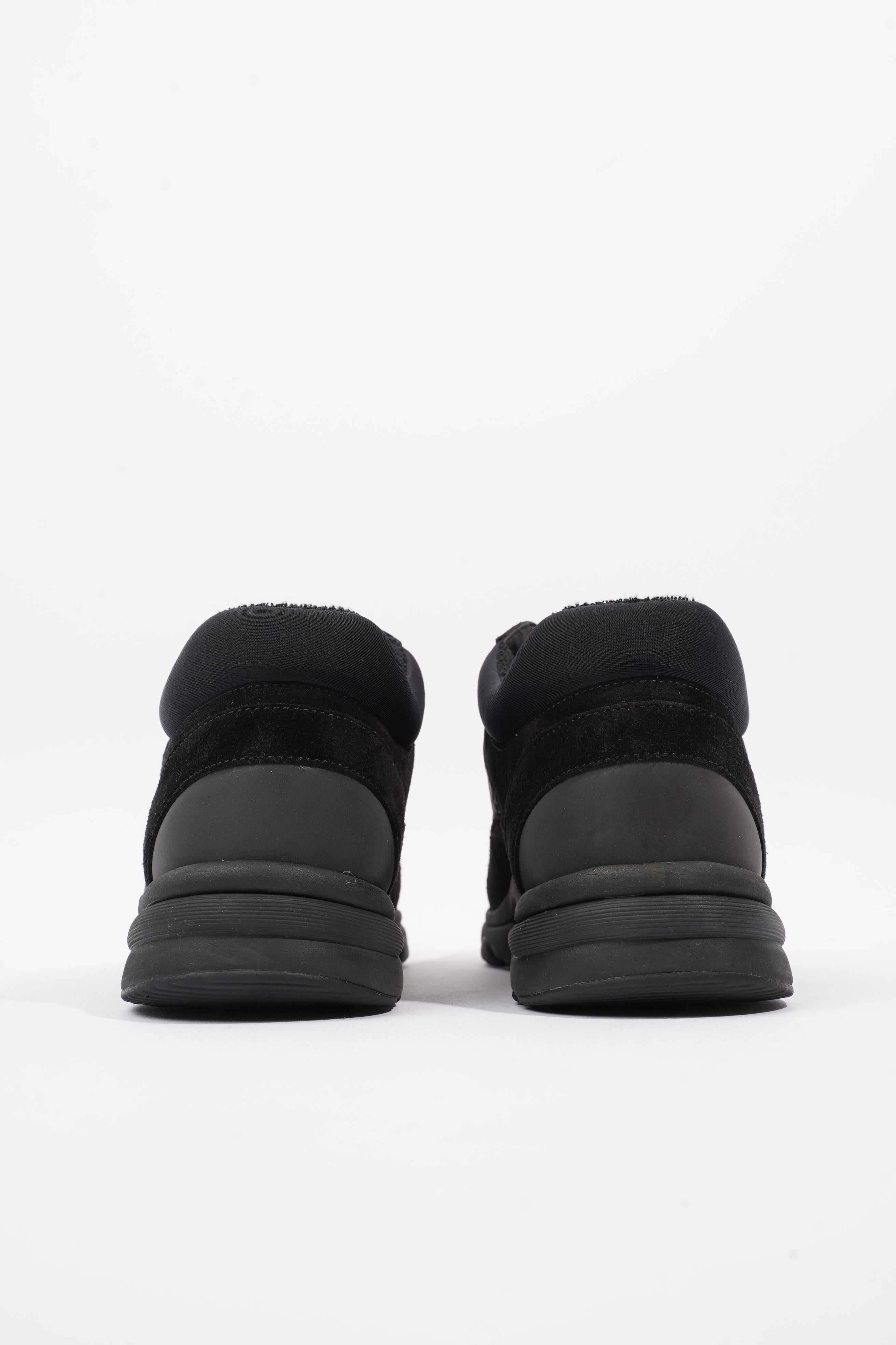 Chanel CC Logo Black Suede EU 38 UK 5