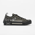 Christian Dior B23 Low Top Black Oblique Canvas EU 38 UK 5