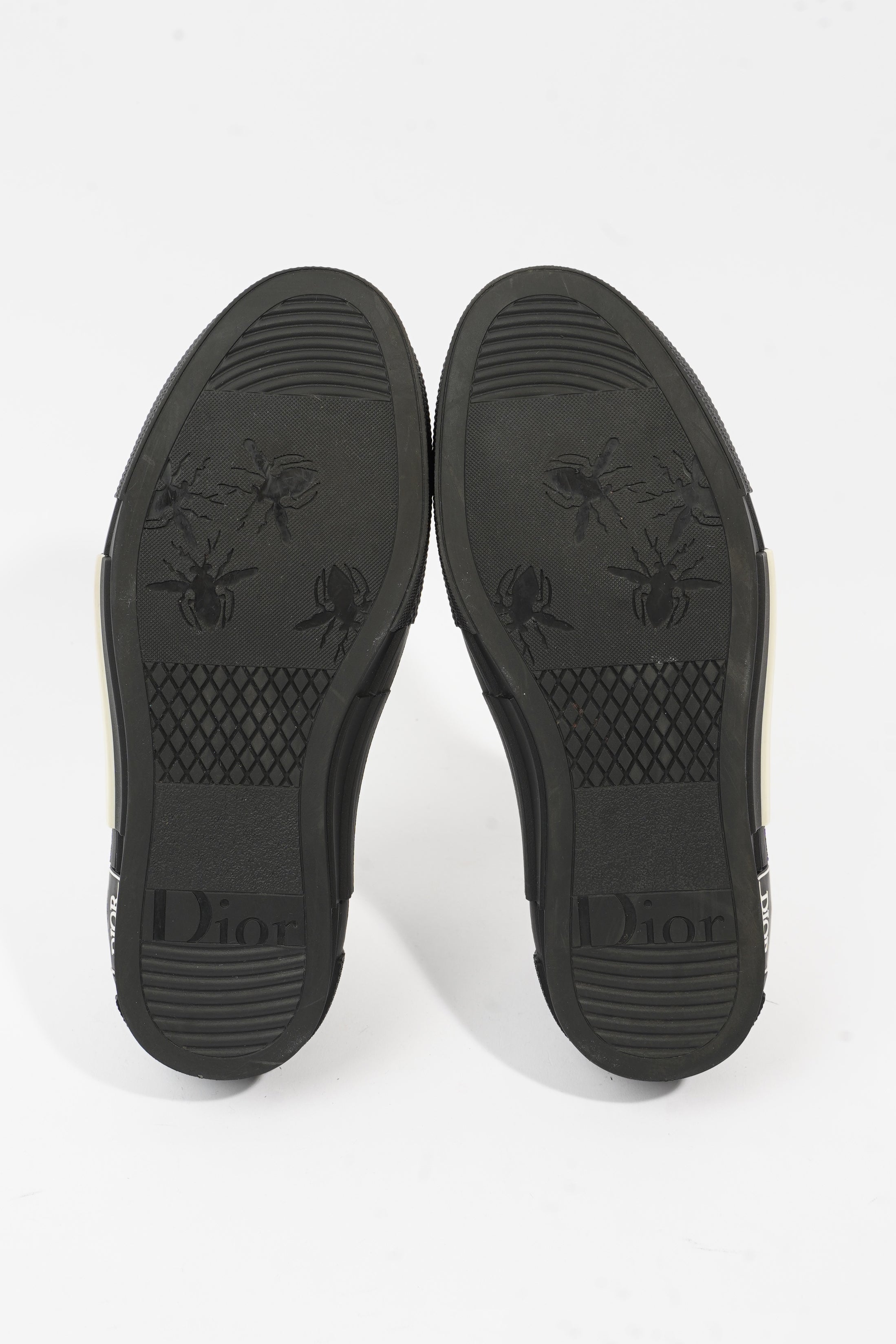 Christian Dior B23 Low Top Black Oblique Canvas EU 38 UK 5