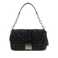 DIOR Cannage New Lock Patent Leather Flap Bag