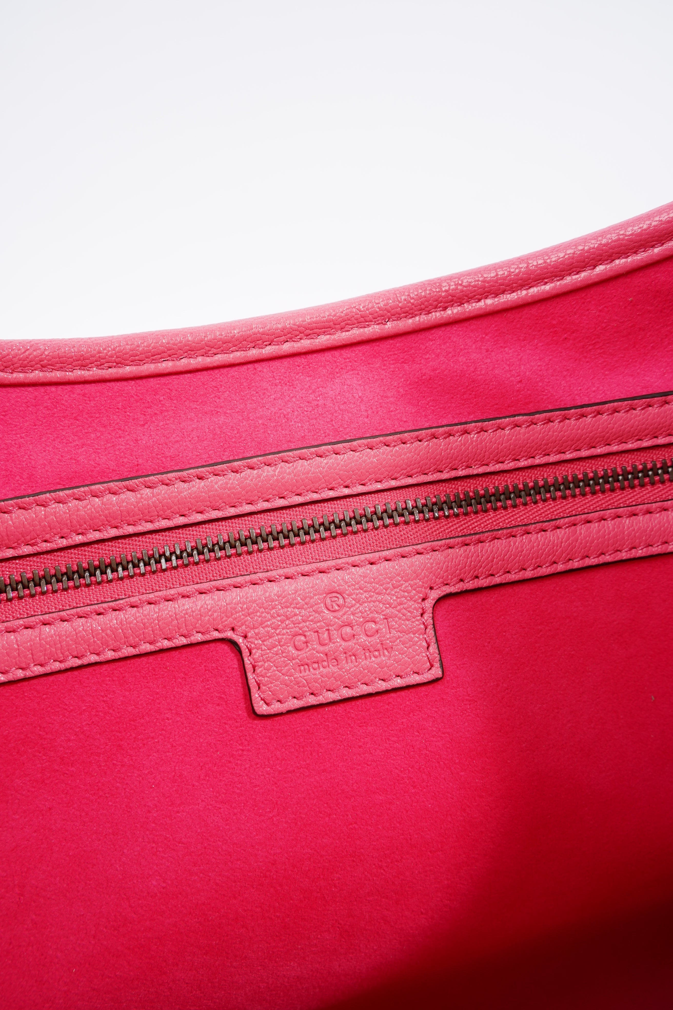Gucci Aphrodite Pink Leather Medium