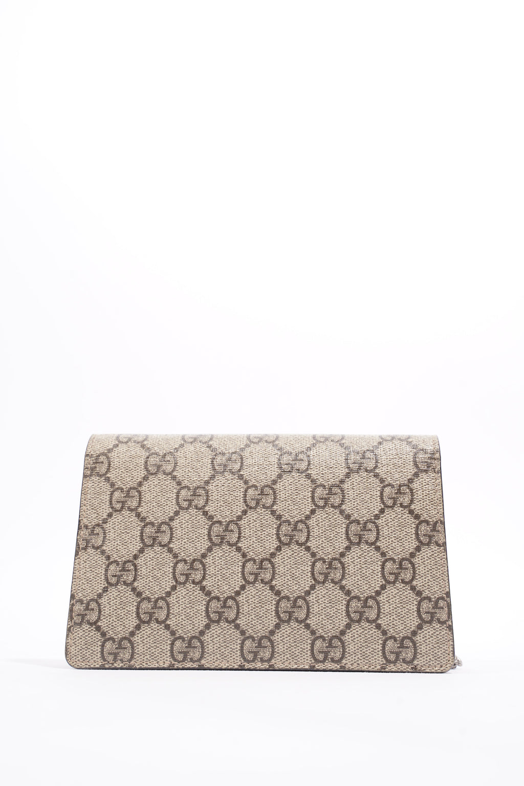 Gucci Dionysus Super Mini Chain Beige And Ebony GG Supreme Coated Canvas