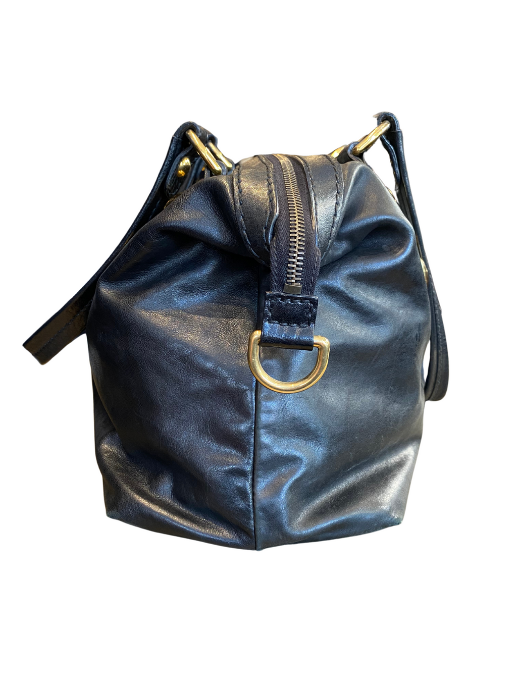 Gucci Leather Top Handle Bag