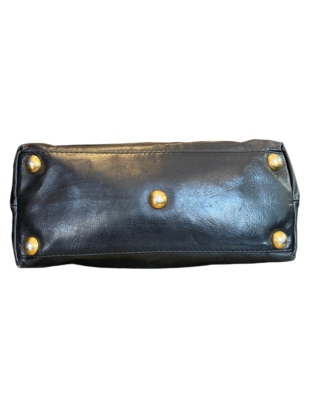 Gucci Leather Top Handle Bag