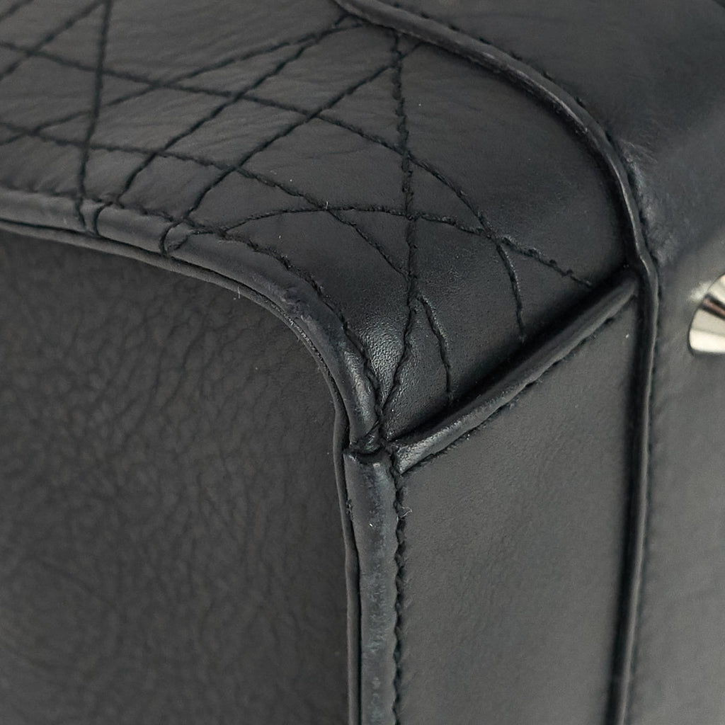 Lady Dior Small Cannage Lambskin Soft Bag