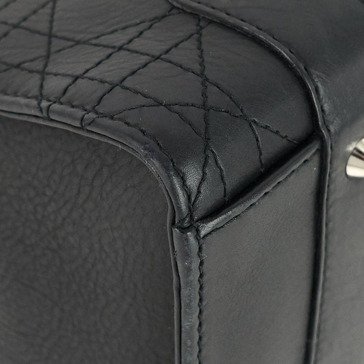 Lady Dior Small Cannage Lambskin Soft Bag