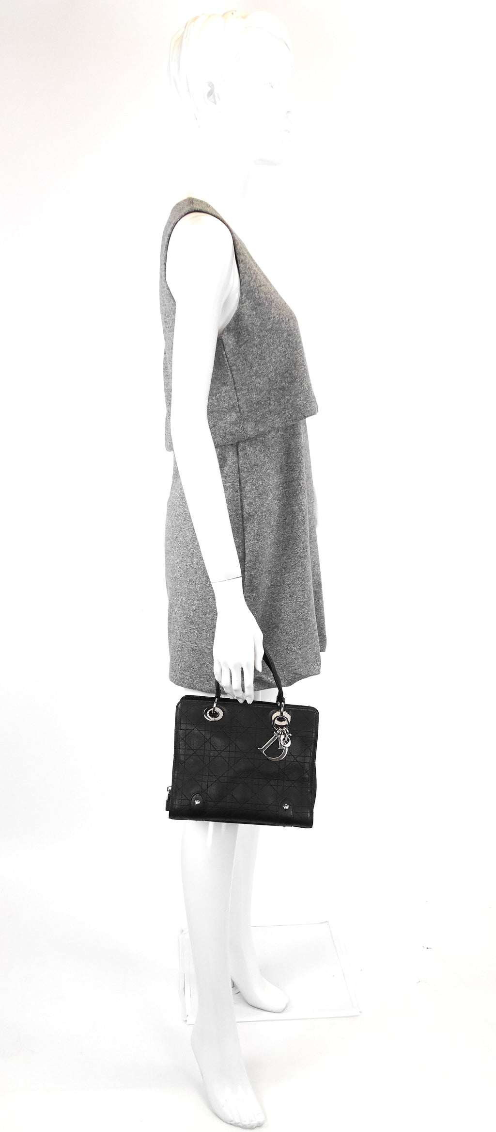 Lady Dior Small Cannage Lambskin Soft Bag