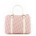 Boston Diorissimo Monogram Canvas Bowling Bag