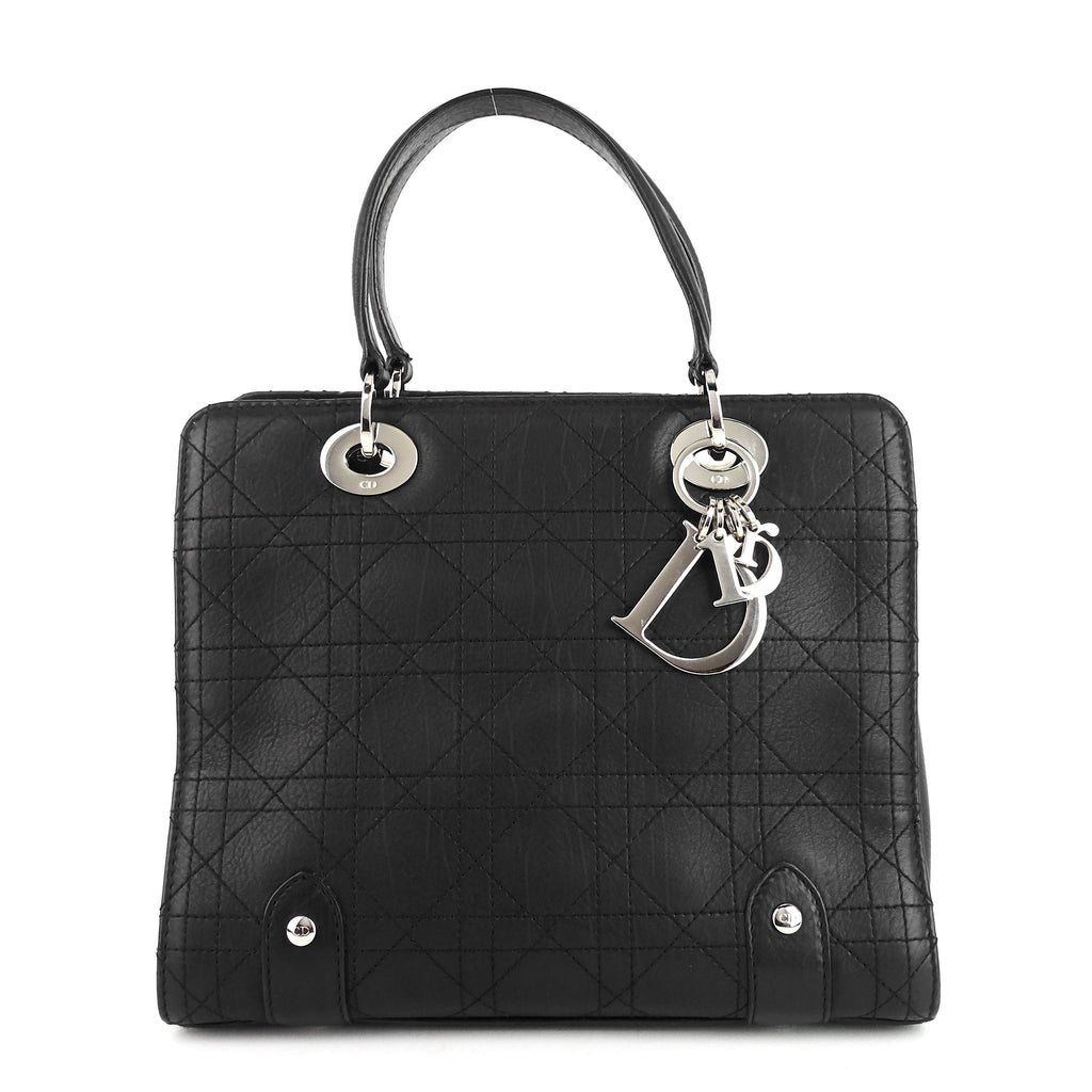 Lady Dior Small Cannage Lambskin Soft Bag