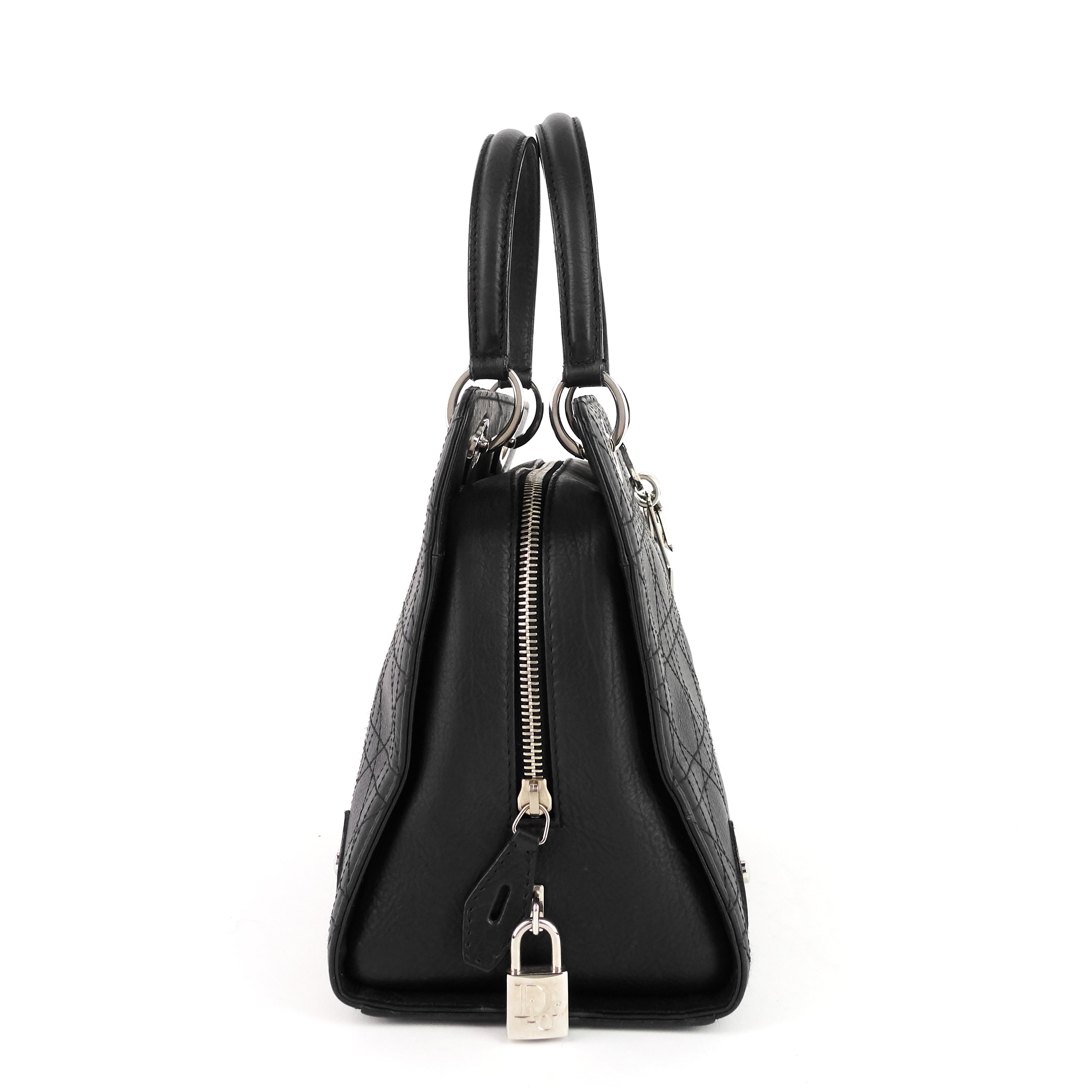 Lady Dior Small Cannage Lambskin Soft Bag