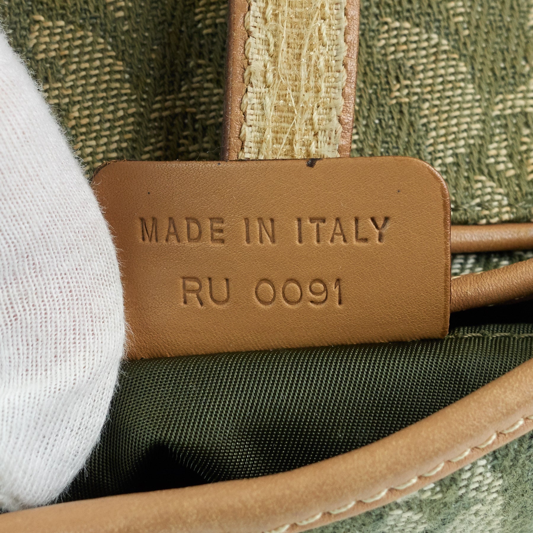 Double Saddle Diorissimo Canvas Bag