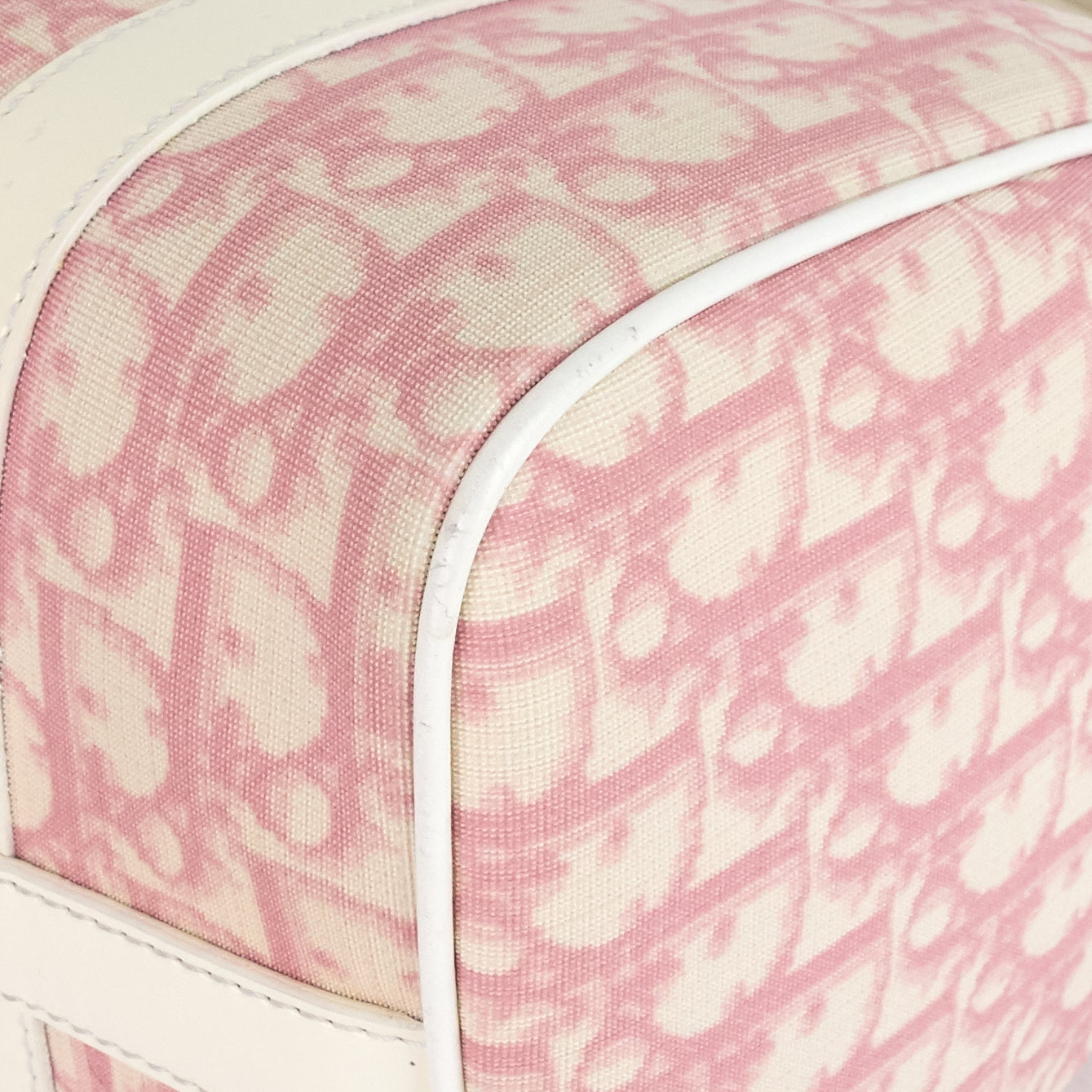 Boston Diorissimo Monogram Canvas Bowling Bag