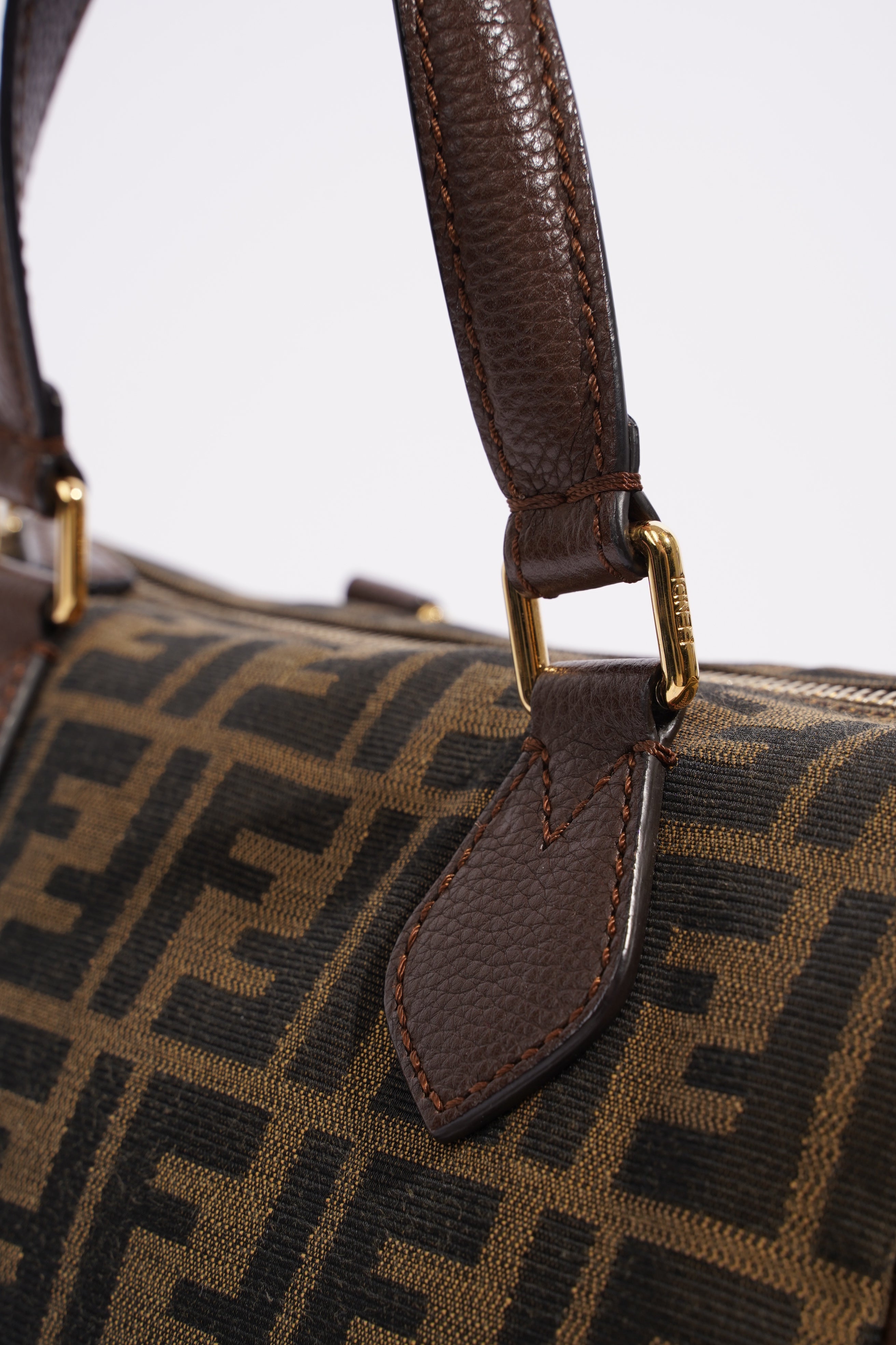 Fendi Zucca Vitello Artic Bag Monogram Canvas Small