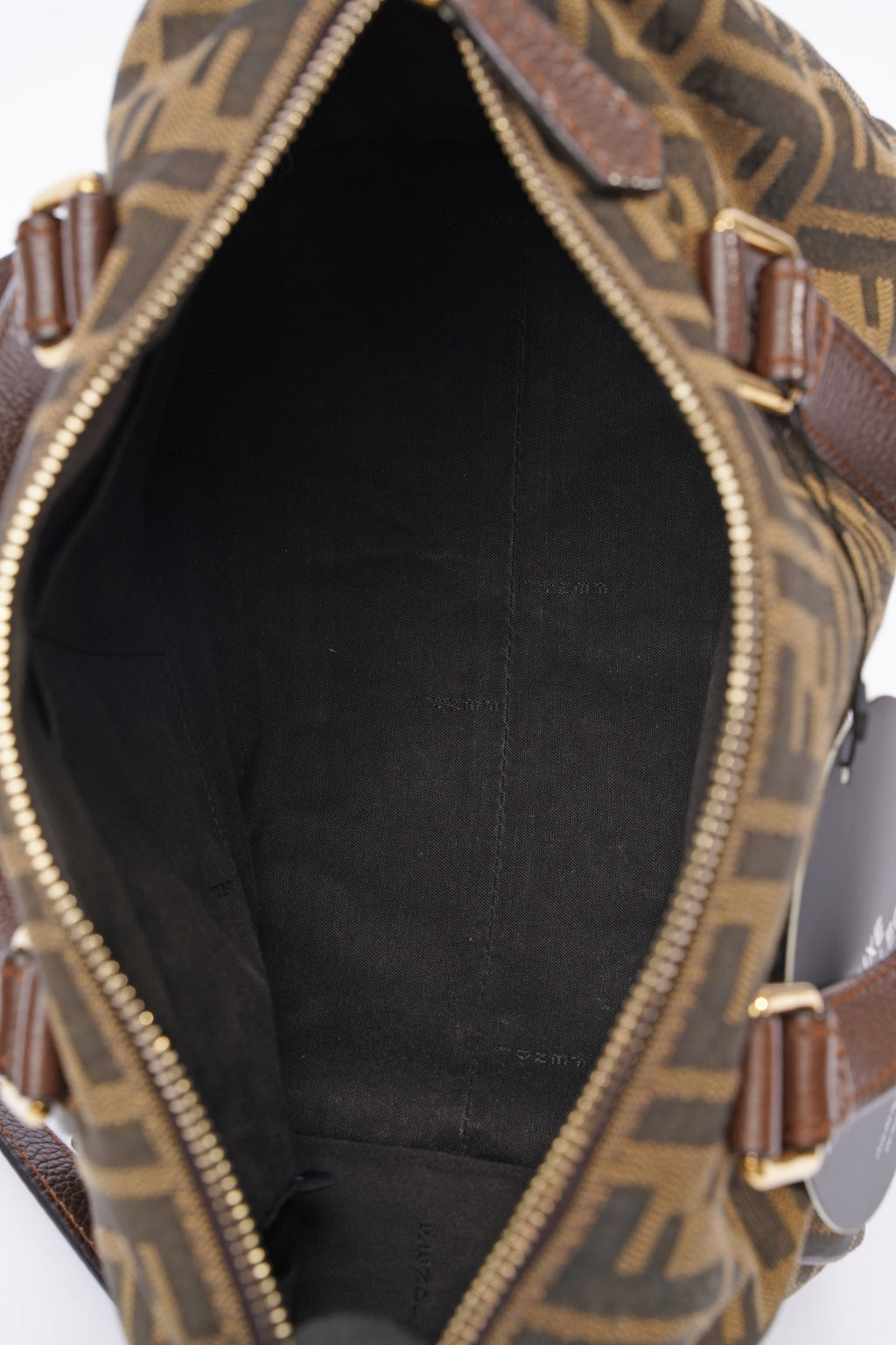 Fendi Zucca Vitello Artic Bag Monogram Canvas Small