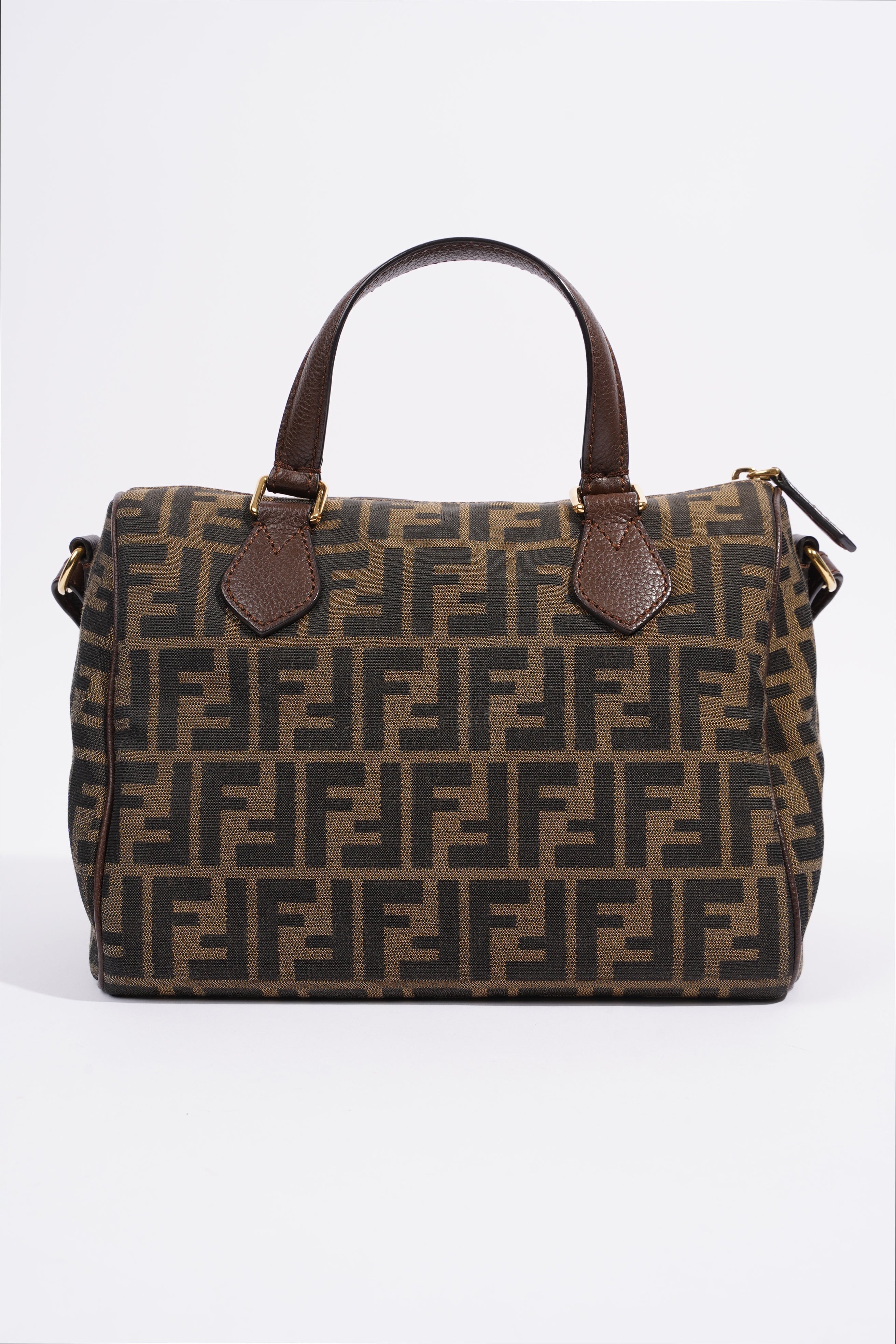 Fendi Zucca Vitello Artic Bag Monogram Canvas Small