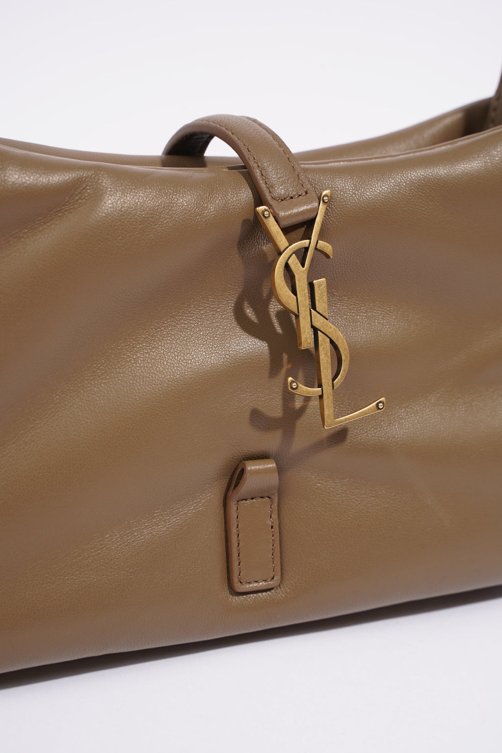 Saint Laurent LE 5 A 7 Dark Peanut Lambskin Leather