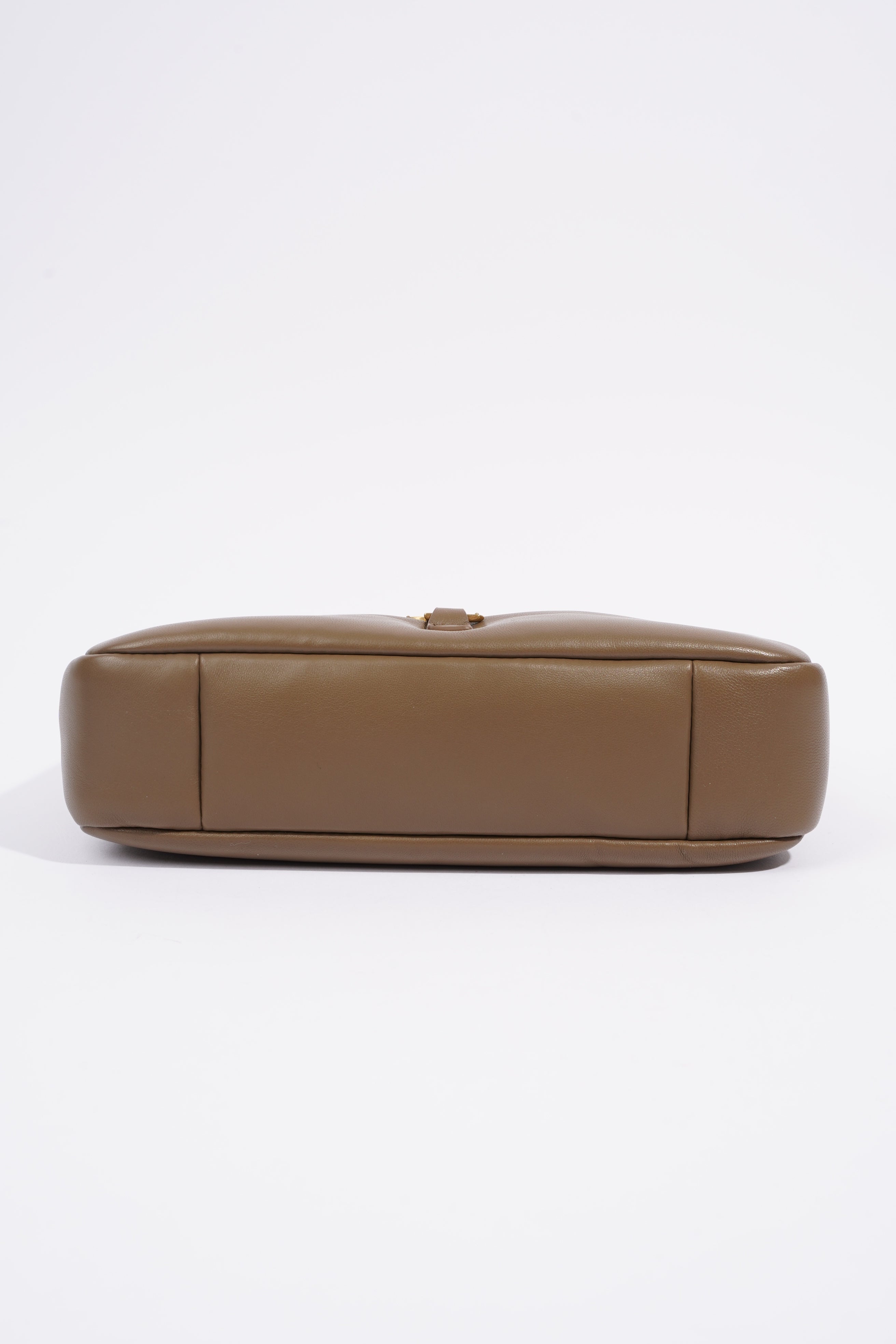 Saint Laurent LE 5 A 7 Dark Peanut Lambskin Leather