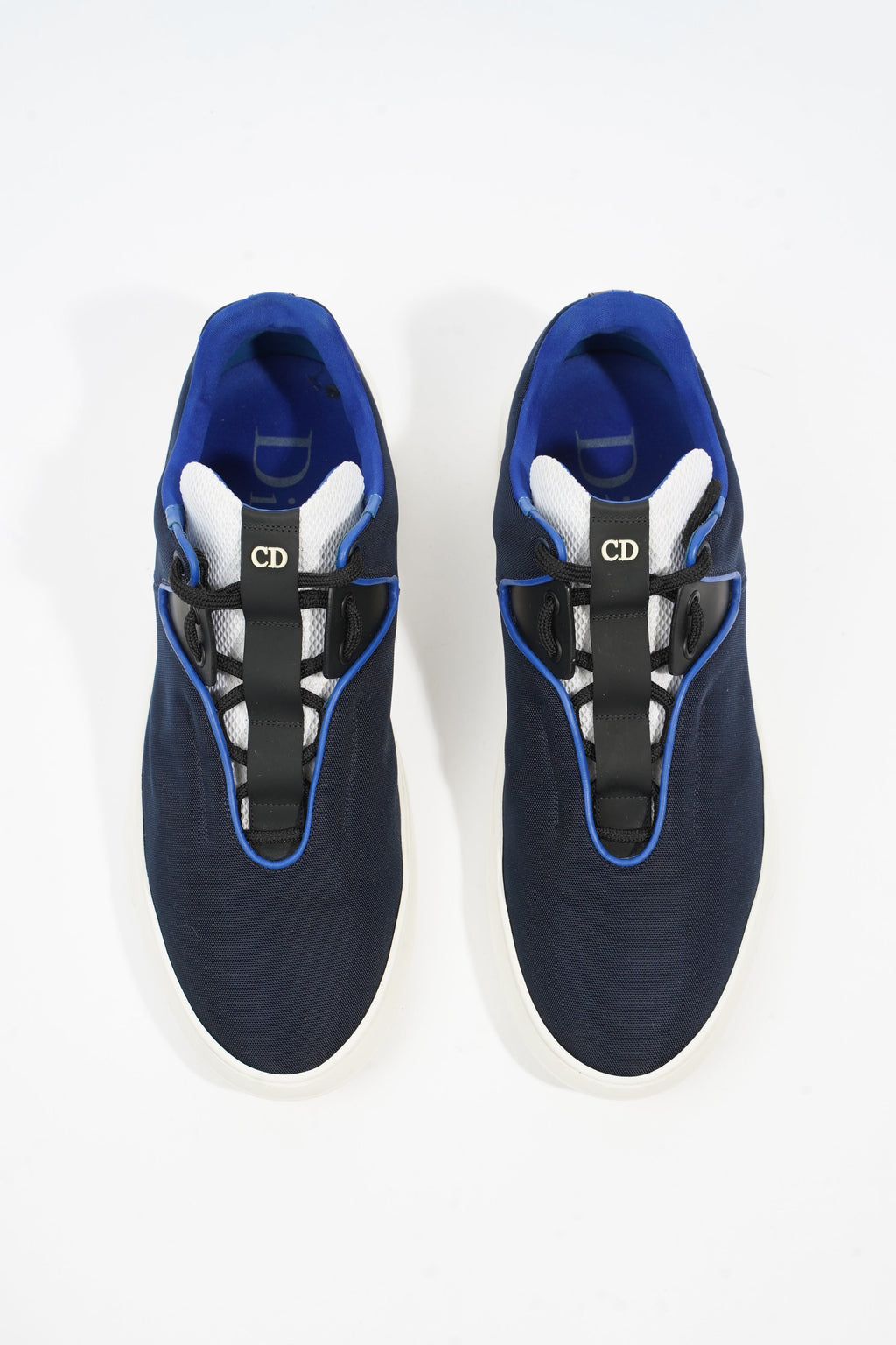 Christian Dior B17 Navy / White Fabric EU 44 UK 10