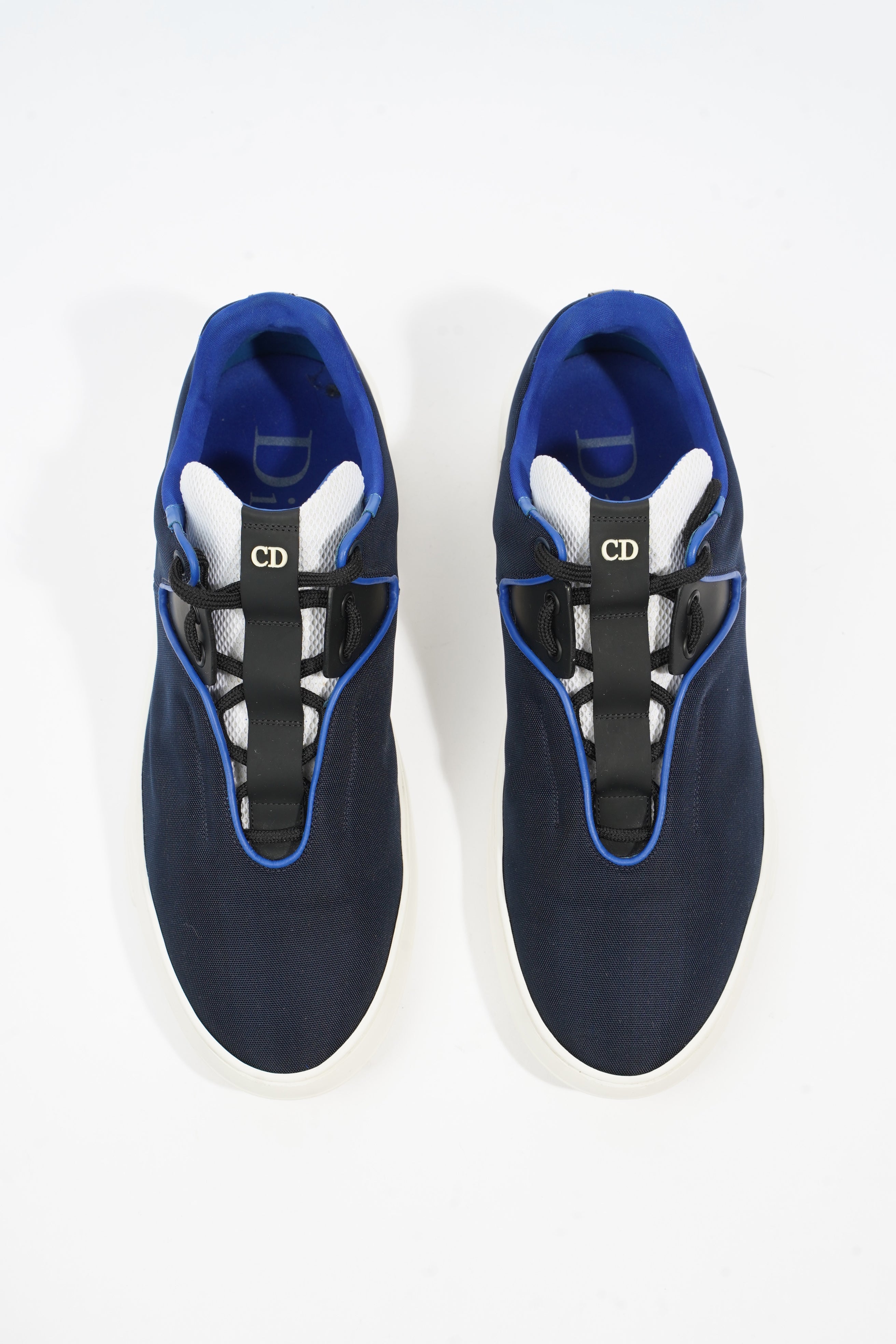 Christian Dior B17 Navy / White Fabric EU 44 UK 10