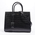 Saint Laurent Baby Sac de Jour Tote Black Leather
