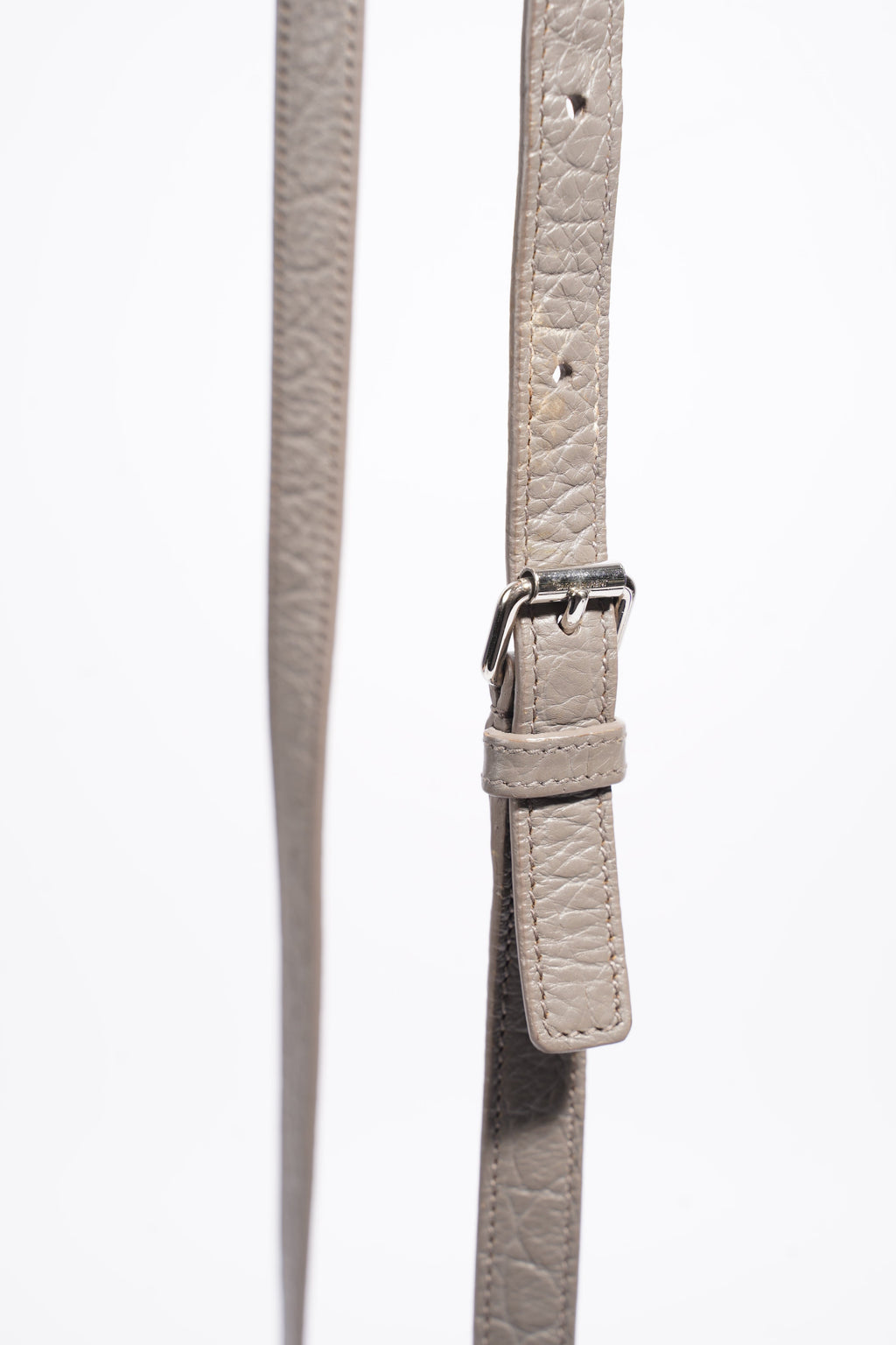 Saint Laurent Sac De Jour Grey Croc Embossed Leather Nano