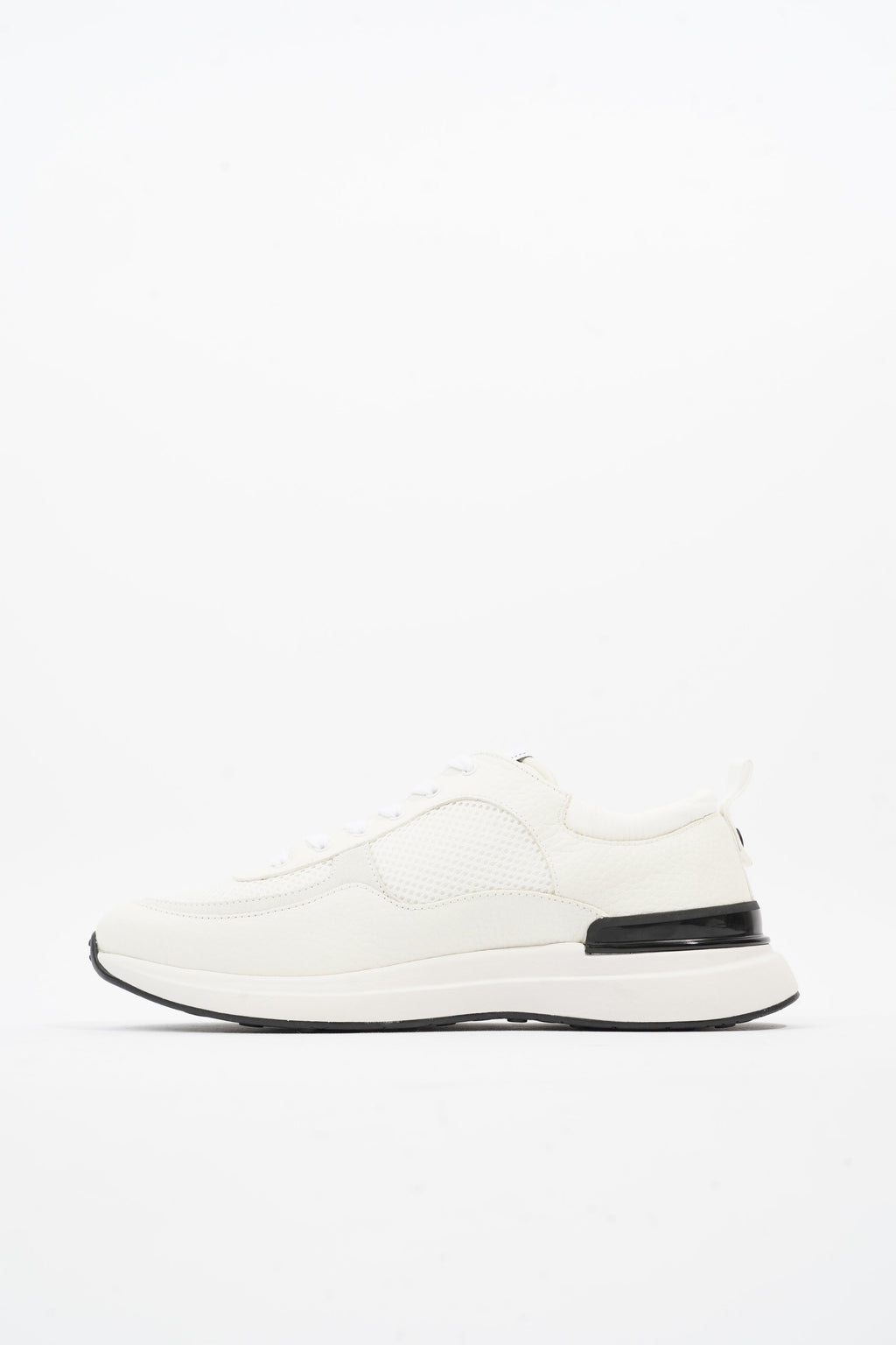 Chanel CC Logo Trainer White Mesh EU 42 UK 8