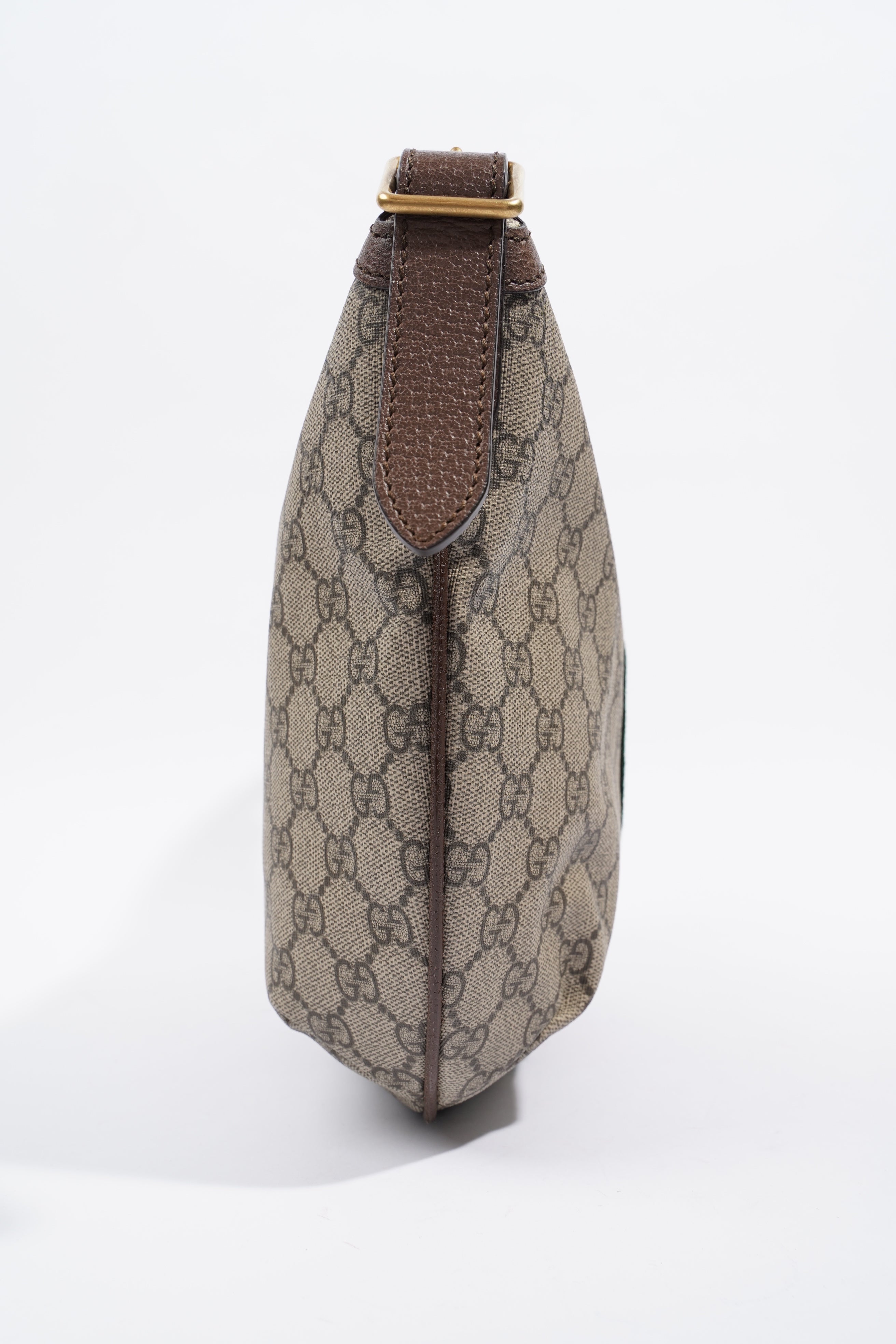 Gucci Ophidia GG Small Shoulder Bag Brown / Beige Coated Canvas Small
