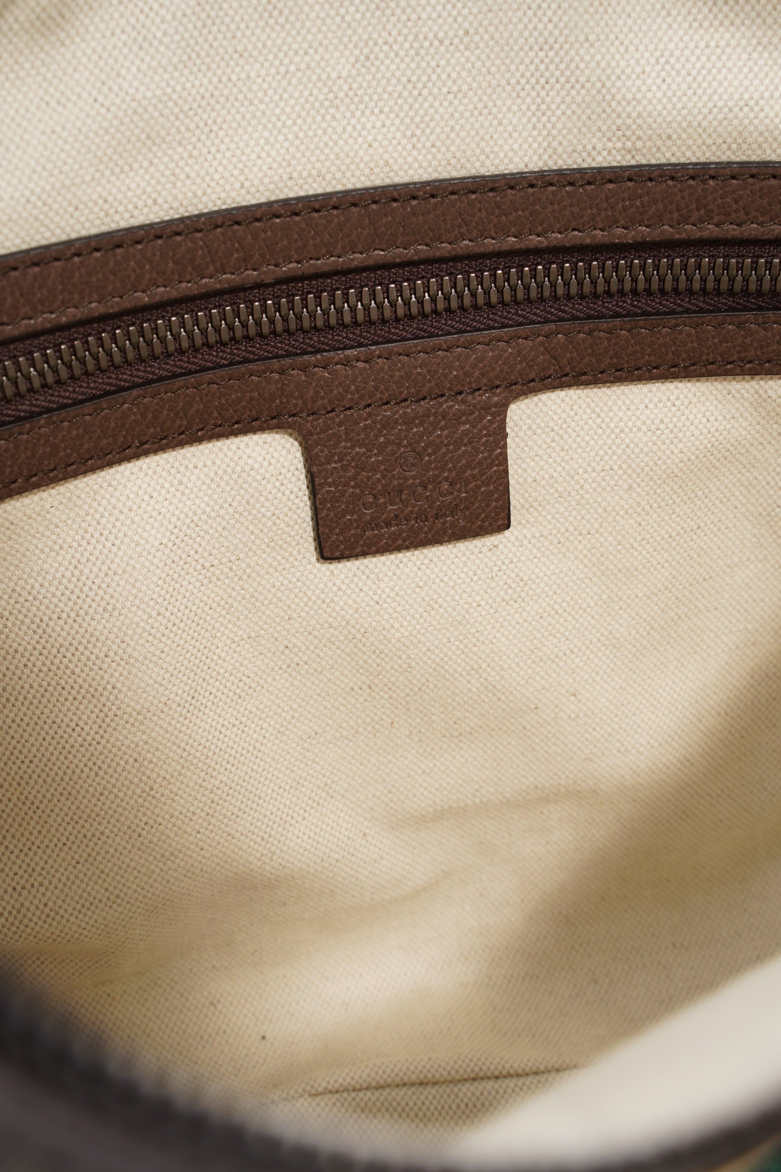 Gucci Ophidia GG Small Shoulder Bag Brown / Beige Coated Canvas Small