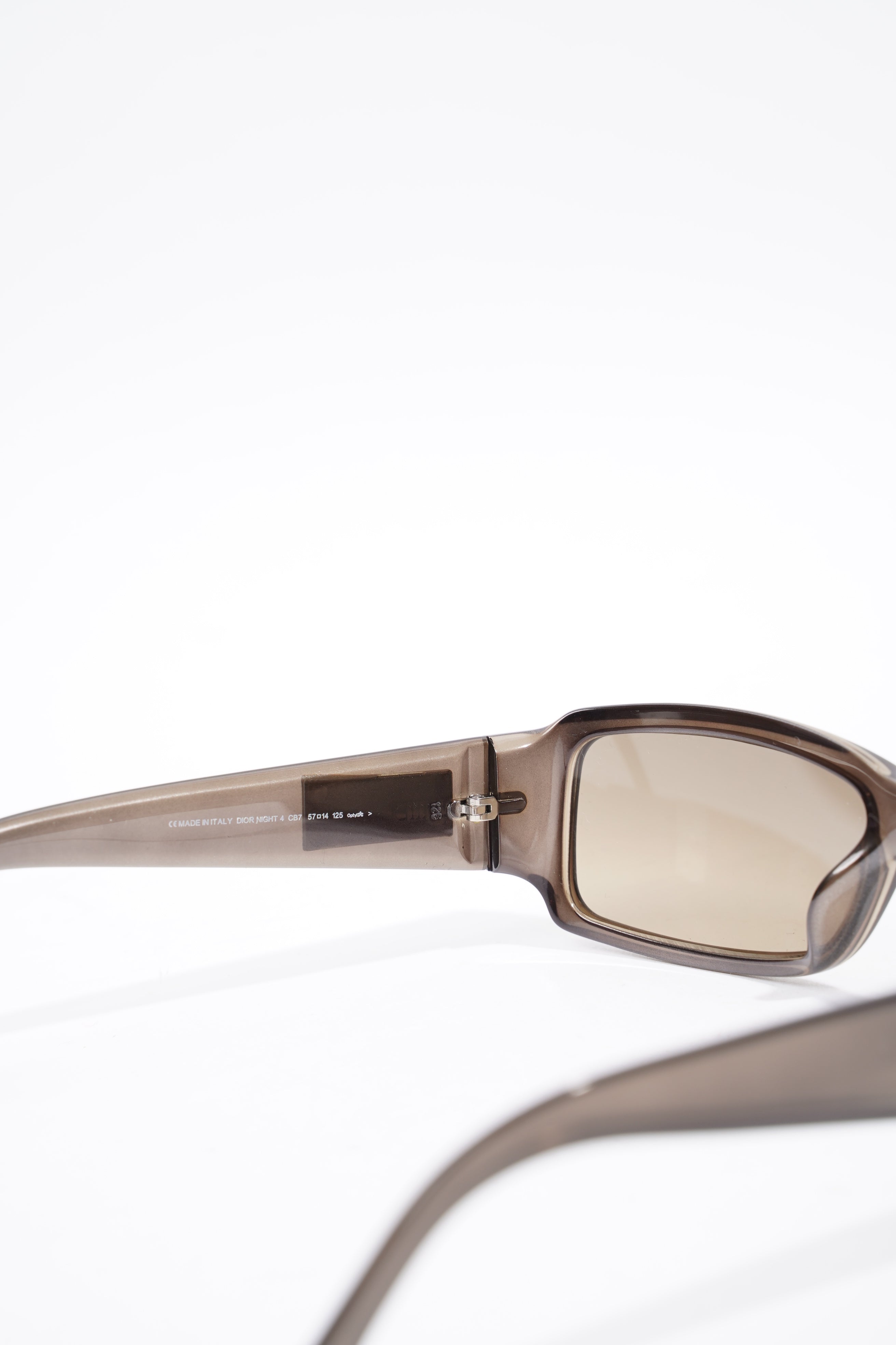 Christian Dior Dior Night 4 Sunglasses Brown Acetate 125mm