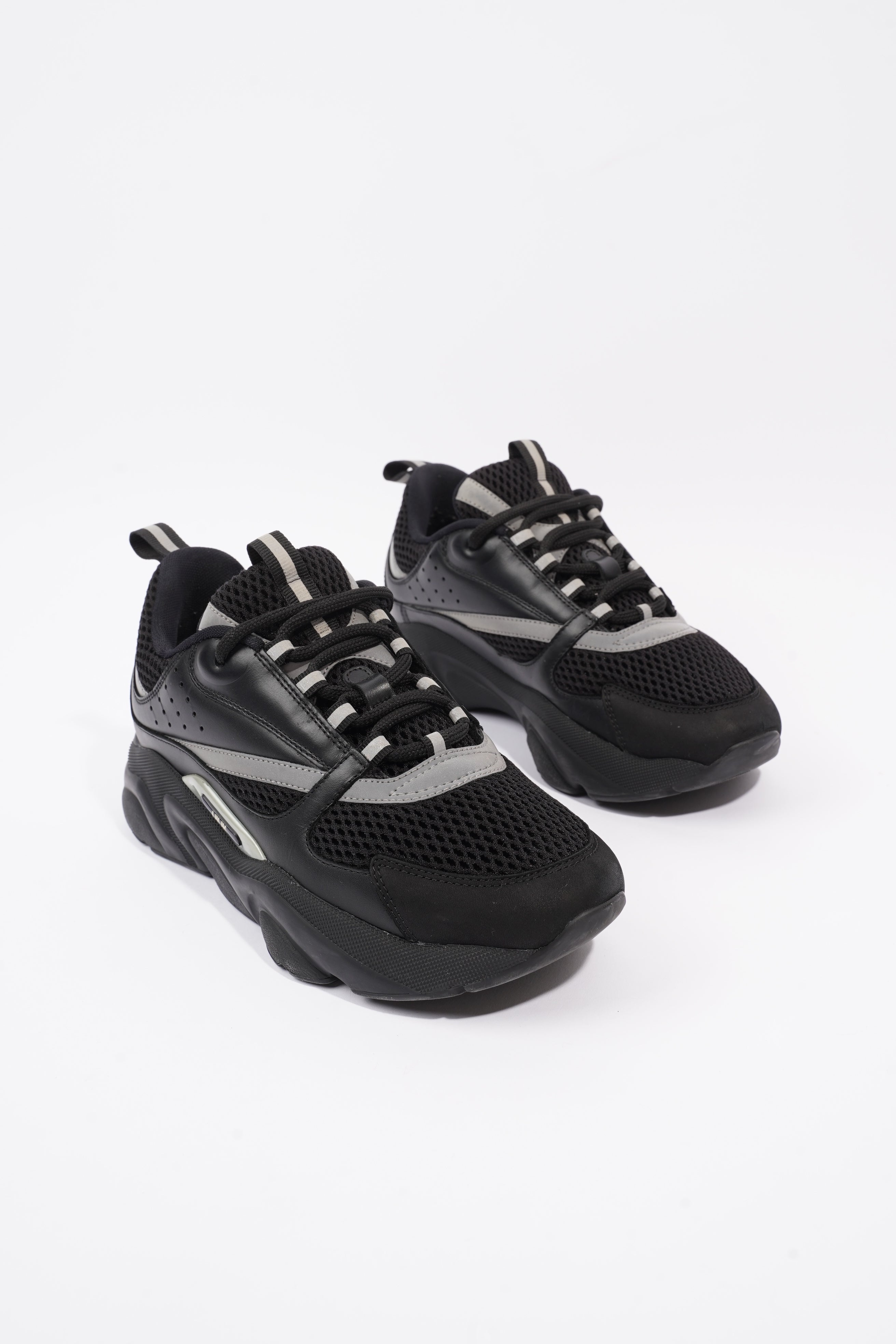 Christian Dior B22 Black / Grey Mesh EU 38 UK 5