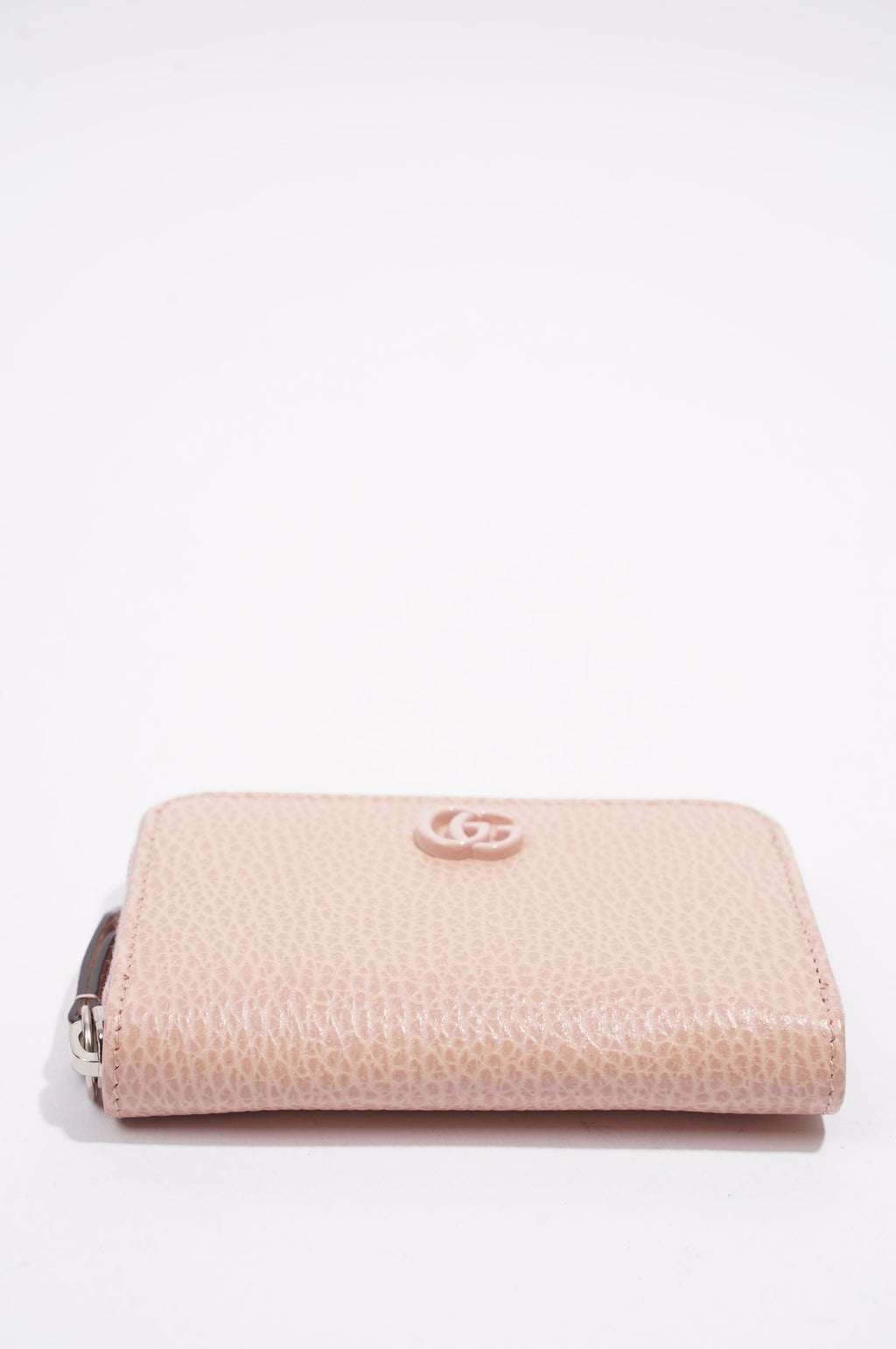 Gucci Zip Around Purse Pink Leather