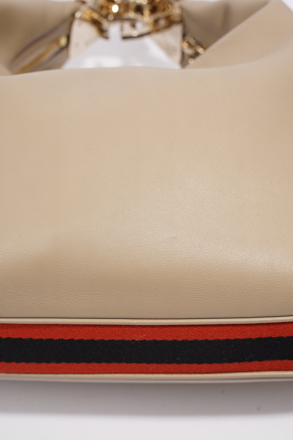 Gucci Attache Bag Cream / Red / Blue Leather Large