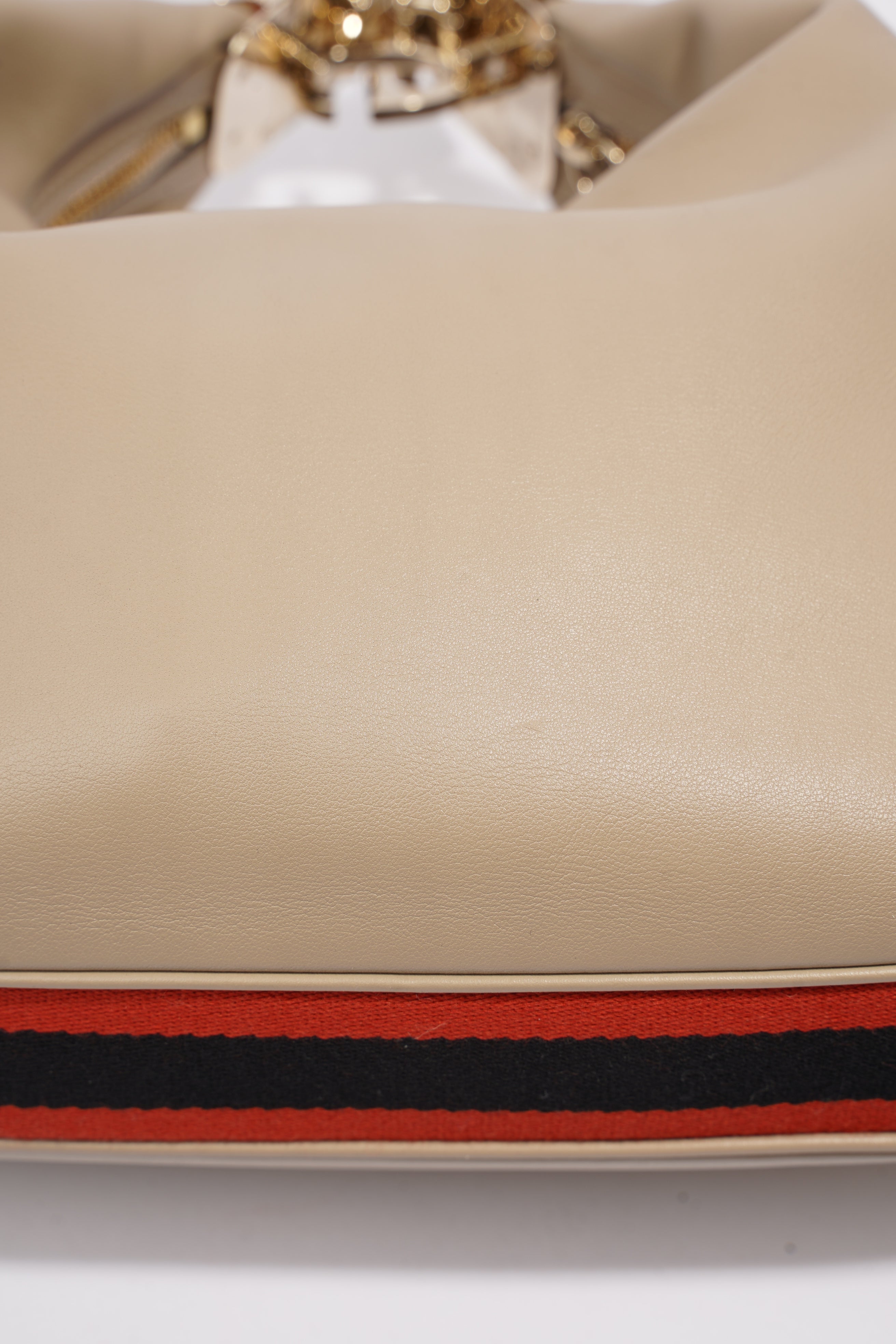 Gucci Attache Bag Cream / Red / Blue Leather Large