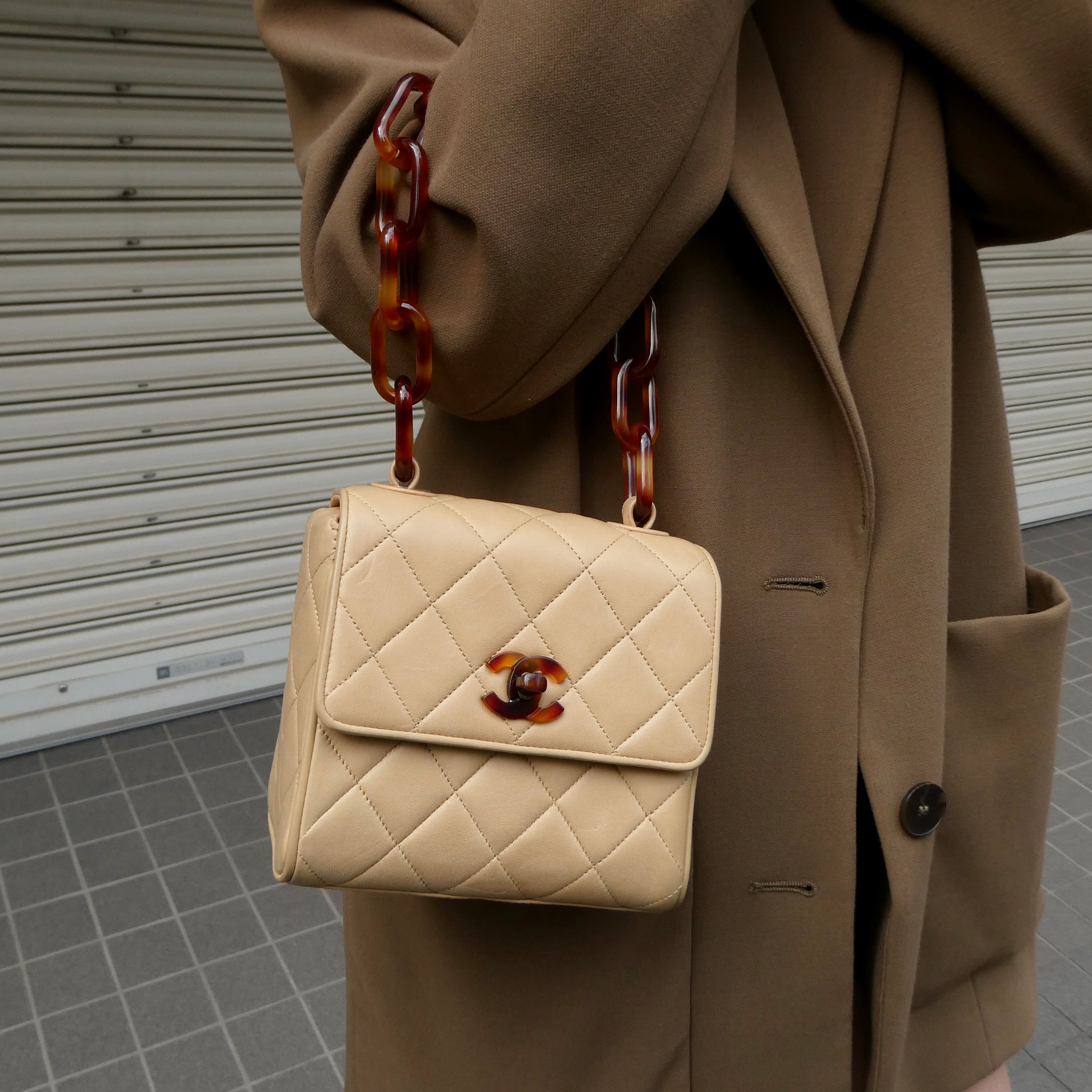 CHANEL 1991-1994 Micro Flap Handbag