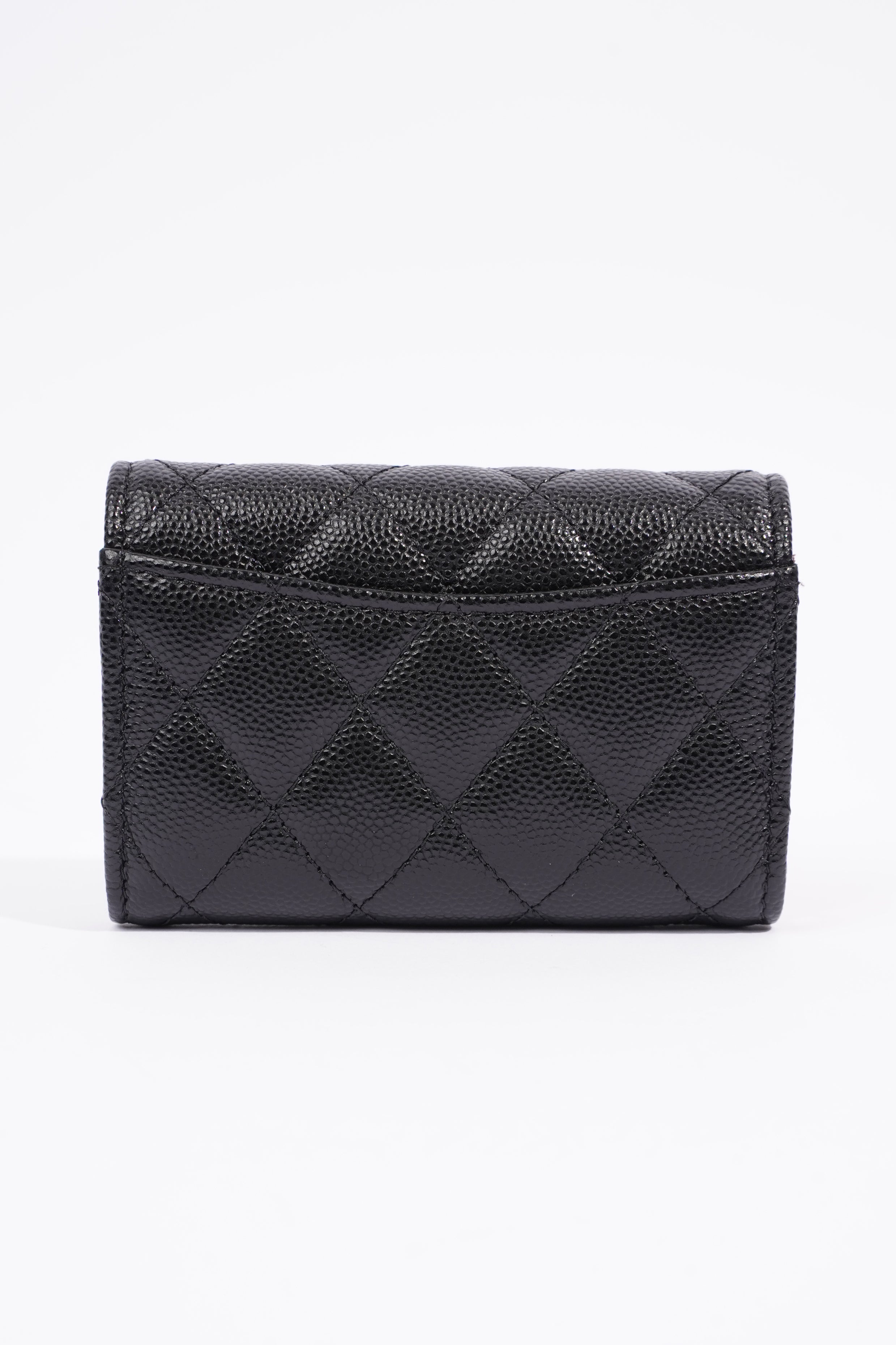 Chanel 4 Key Holder Wallet Caviar Leather