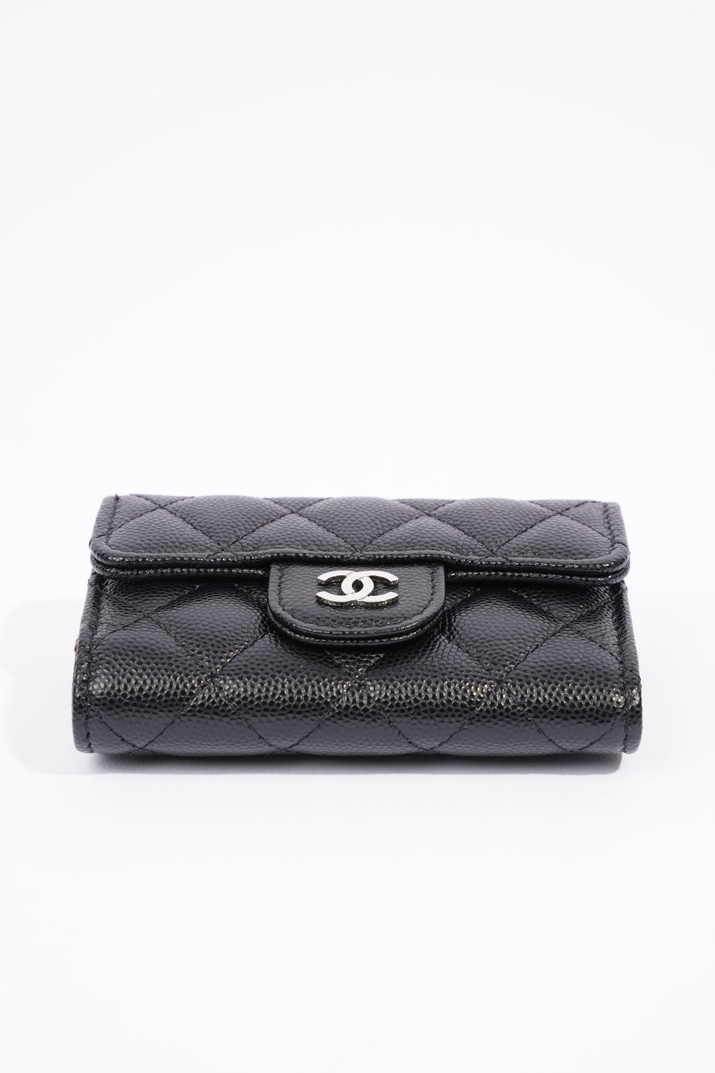 Chanel 4 Key Holder Wallet Caviar Leather