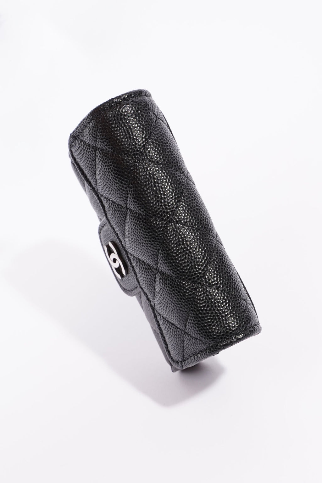Chanel 4 Key Holder Wallet Caviar Leather
