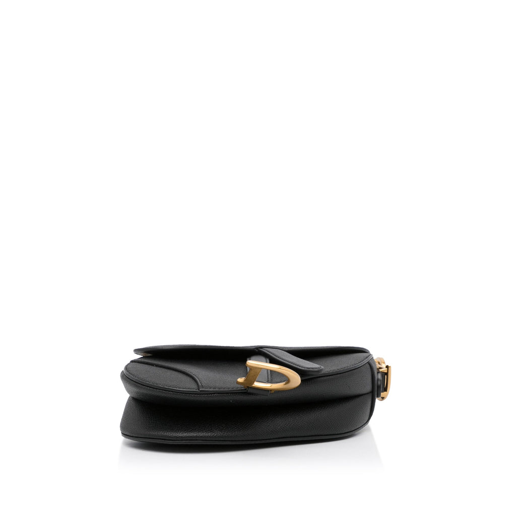 Dior Saddle Bag Mini Black Calfskin
