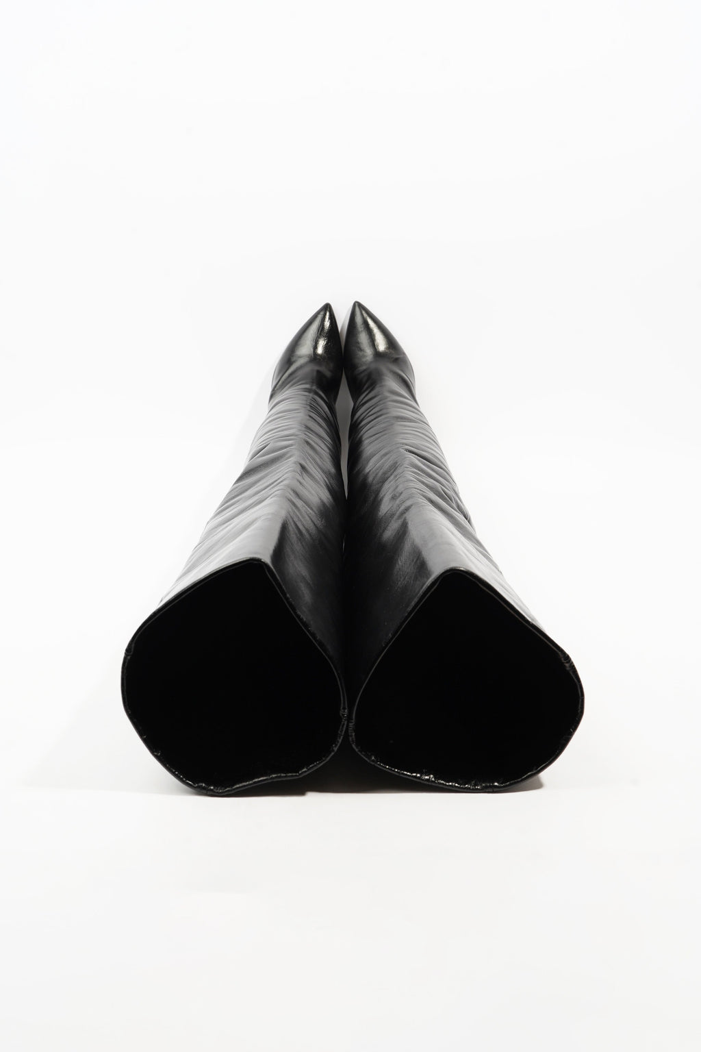 Saint Laurent Niki Boots Black Leather EU 40 UK 7
